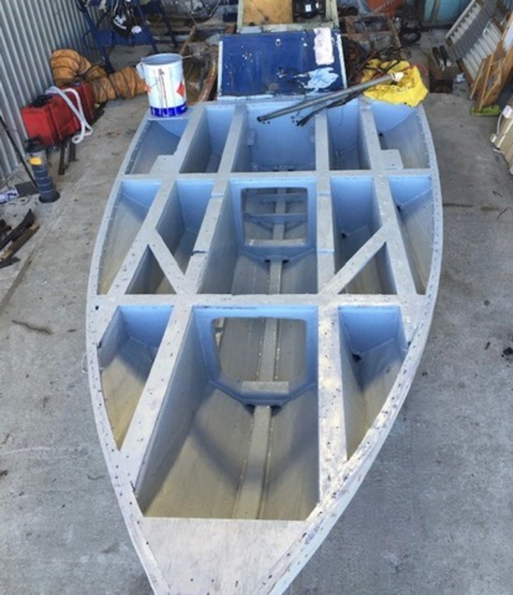 PACIFIC 22 RIB C/W IN BOARD FORD MERMAID DIESEL ENGINE AND GALVANISED TRAILER - Image 11 of 14