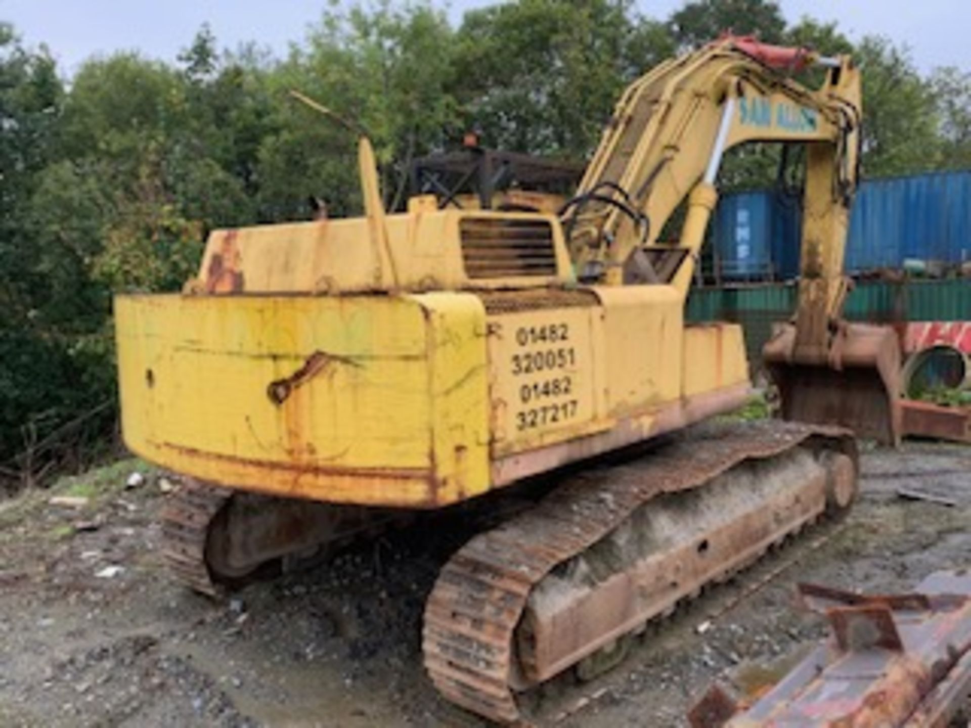 FIAT HITACHI FH400 40T EXCAVATOR C/W 5FT DIGGING BUCKET SN - 40H02246 - Image 9 of 14