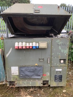 HUNTING 25KVA SILENCED GENERATOR - 4CY FORD DIESEL ENGINE