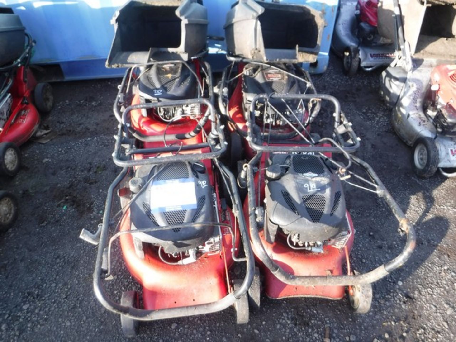 ROVER REGAL 6SDE WALKALONG MOWER x4 PLUS 2 BASKET