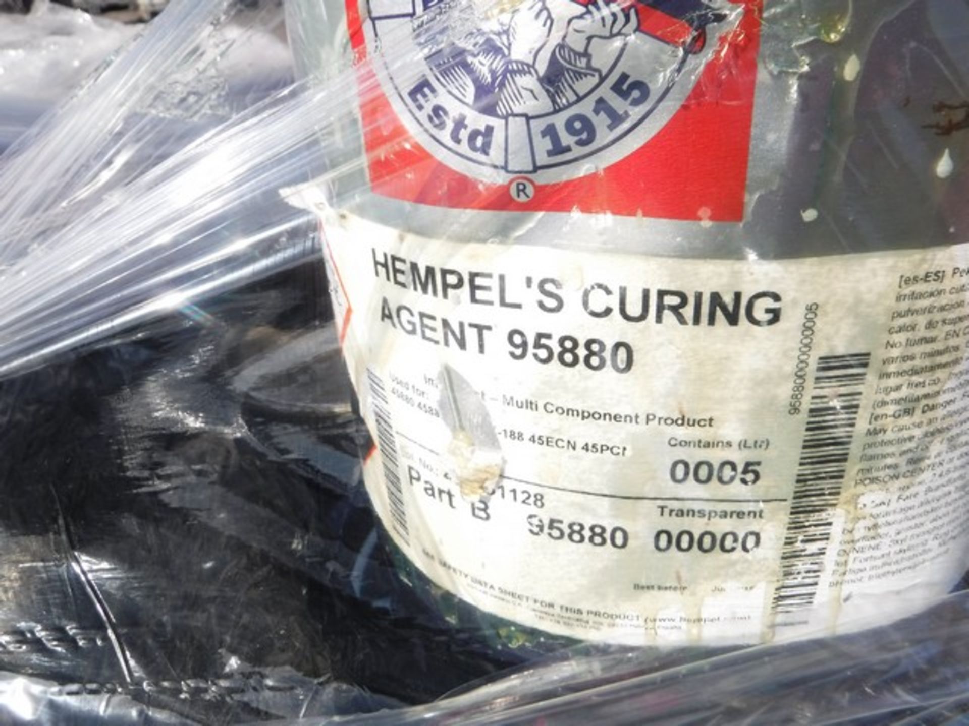 Mixed pallet of Hempasil X3+ 87500, Hempsel curing agent, Hempsel N.S (no aggregate) approx total 10 - Image 5 of 13