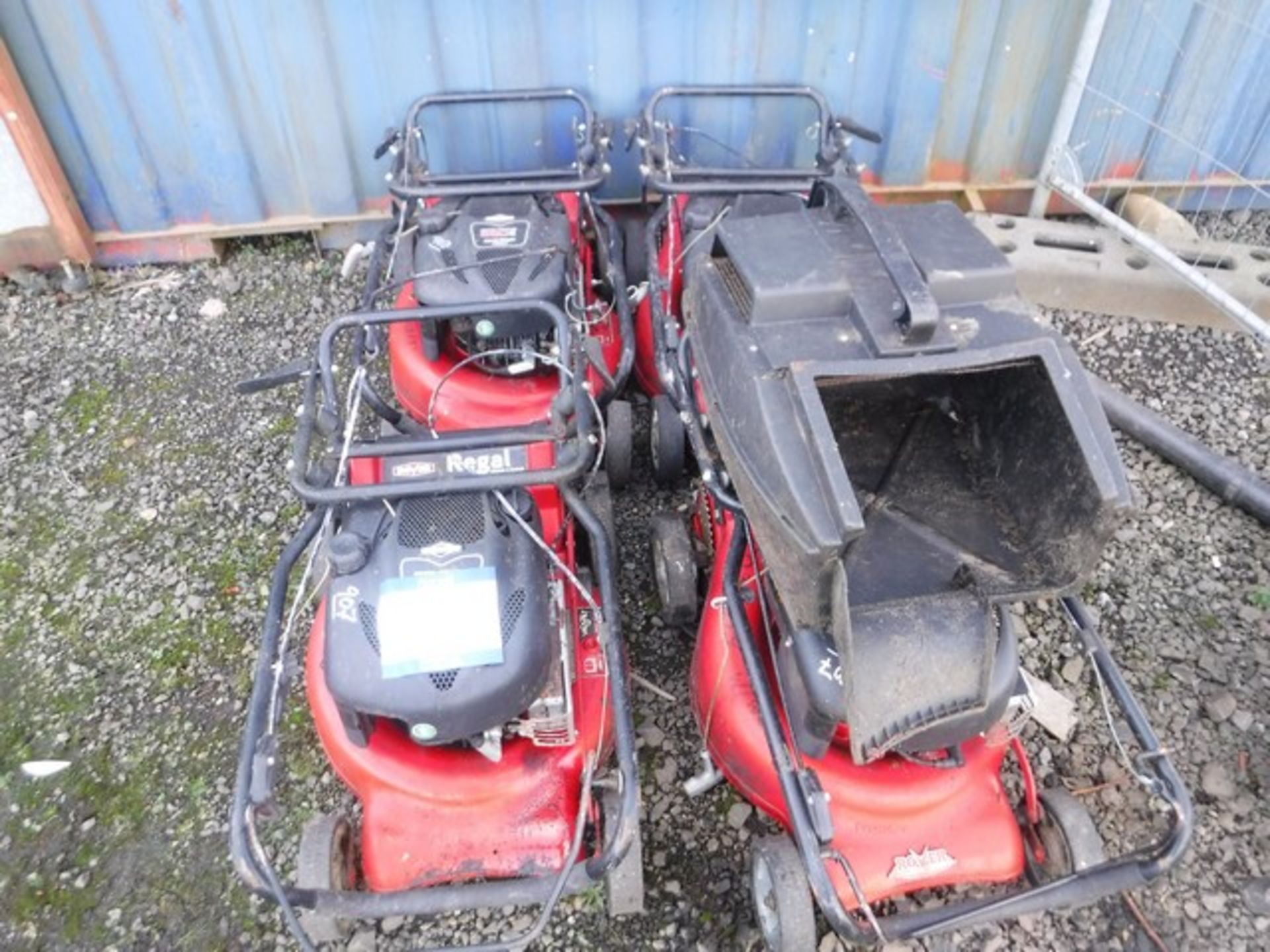 ROVER REGAL 6SDE WALKALONG MOWER x4 PLUS 1 BASKET