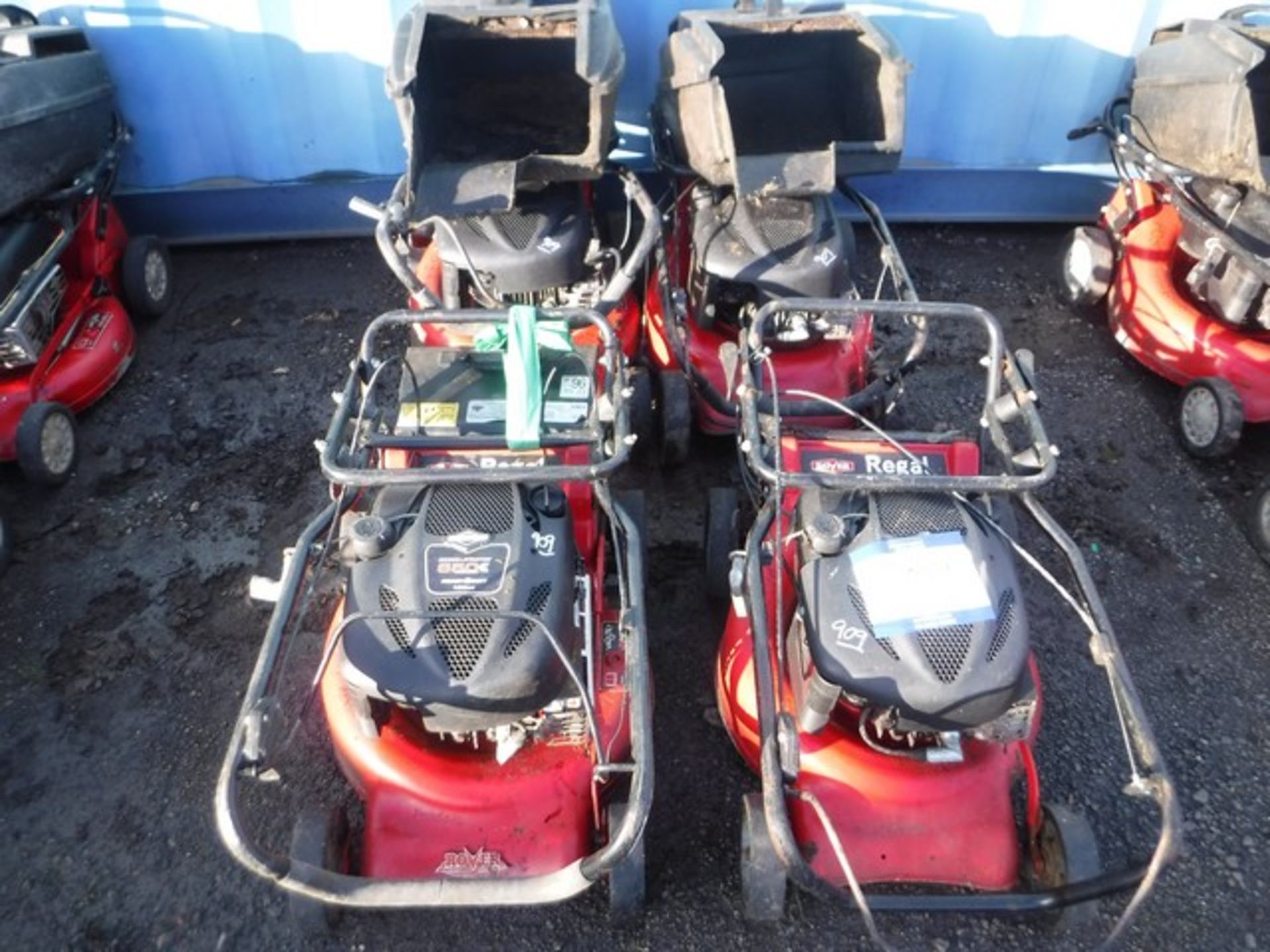 ROVER REGAL 6SDE WALKALONG MOWER x4 PLUS 2 BASKET