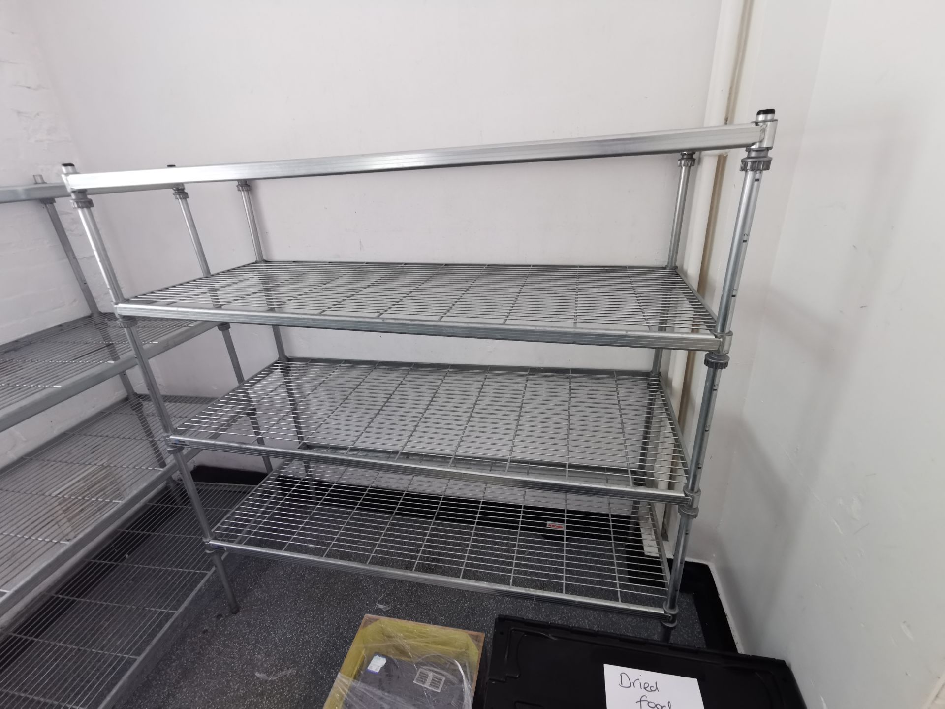 Stainless steel racking unit 4ft