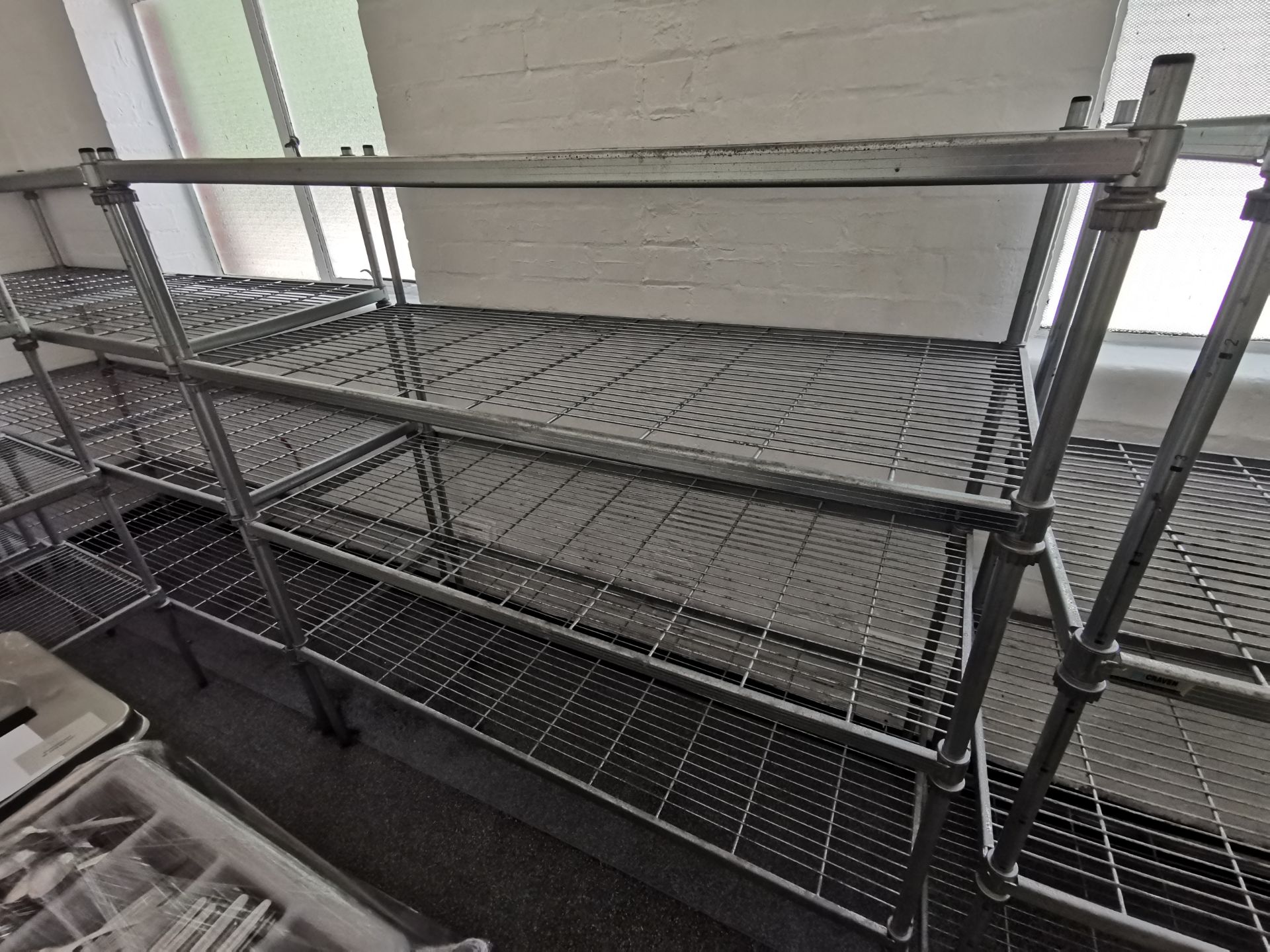 Stainless steel racking unit 4ft