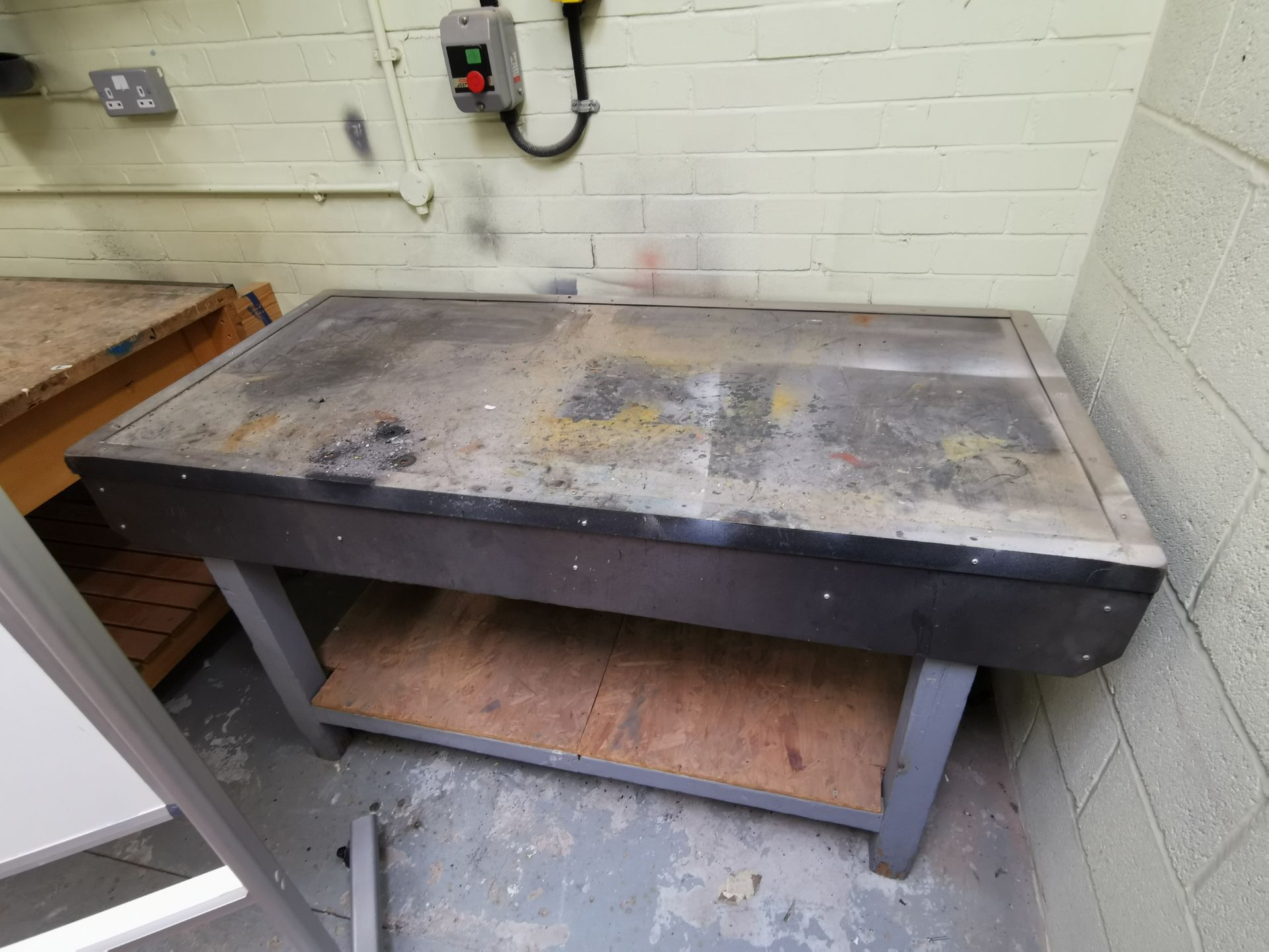 Grey work bench 5ft