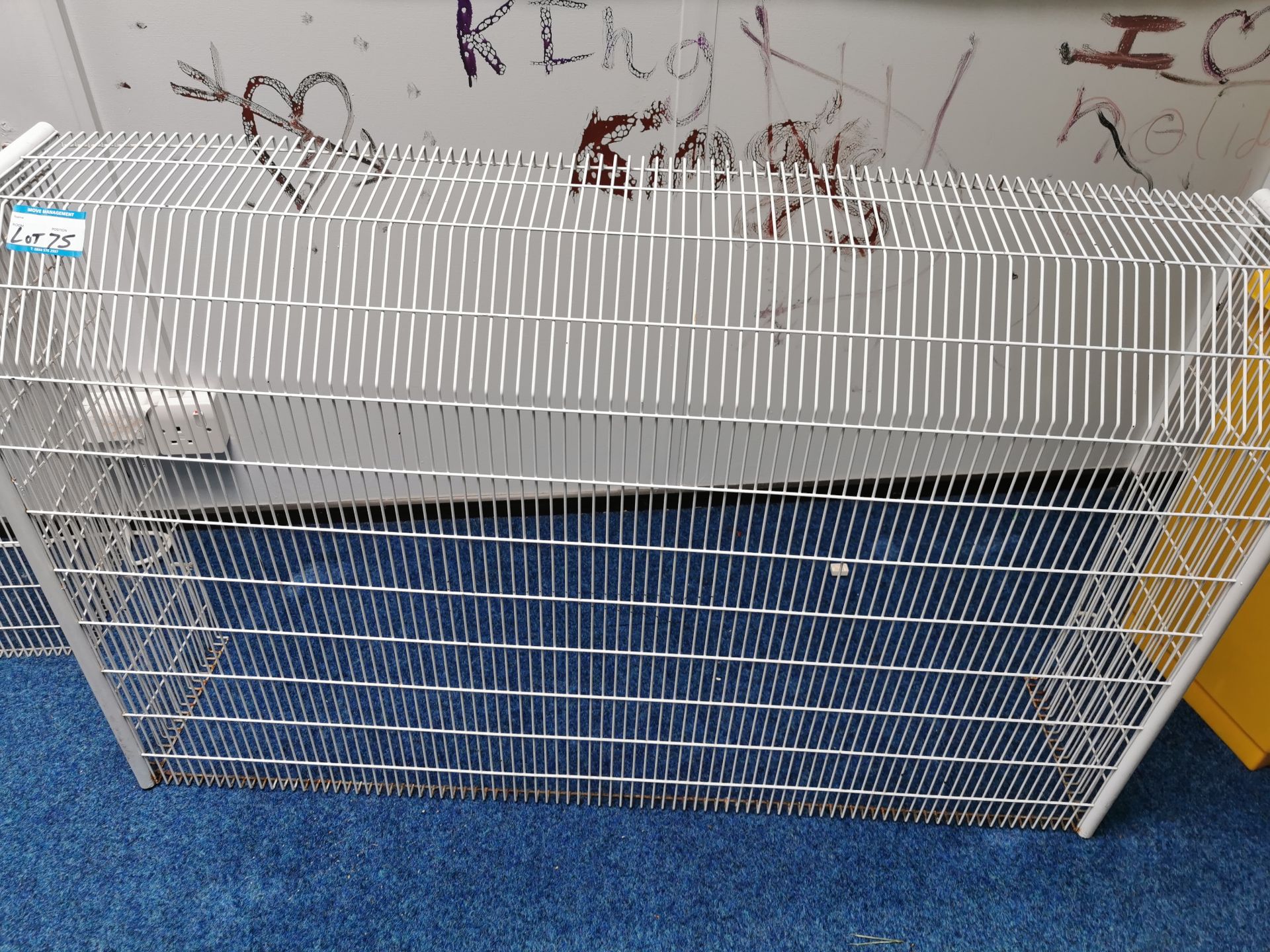 Pair of metal radiator covers