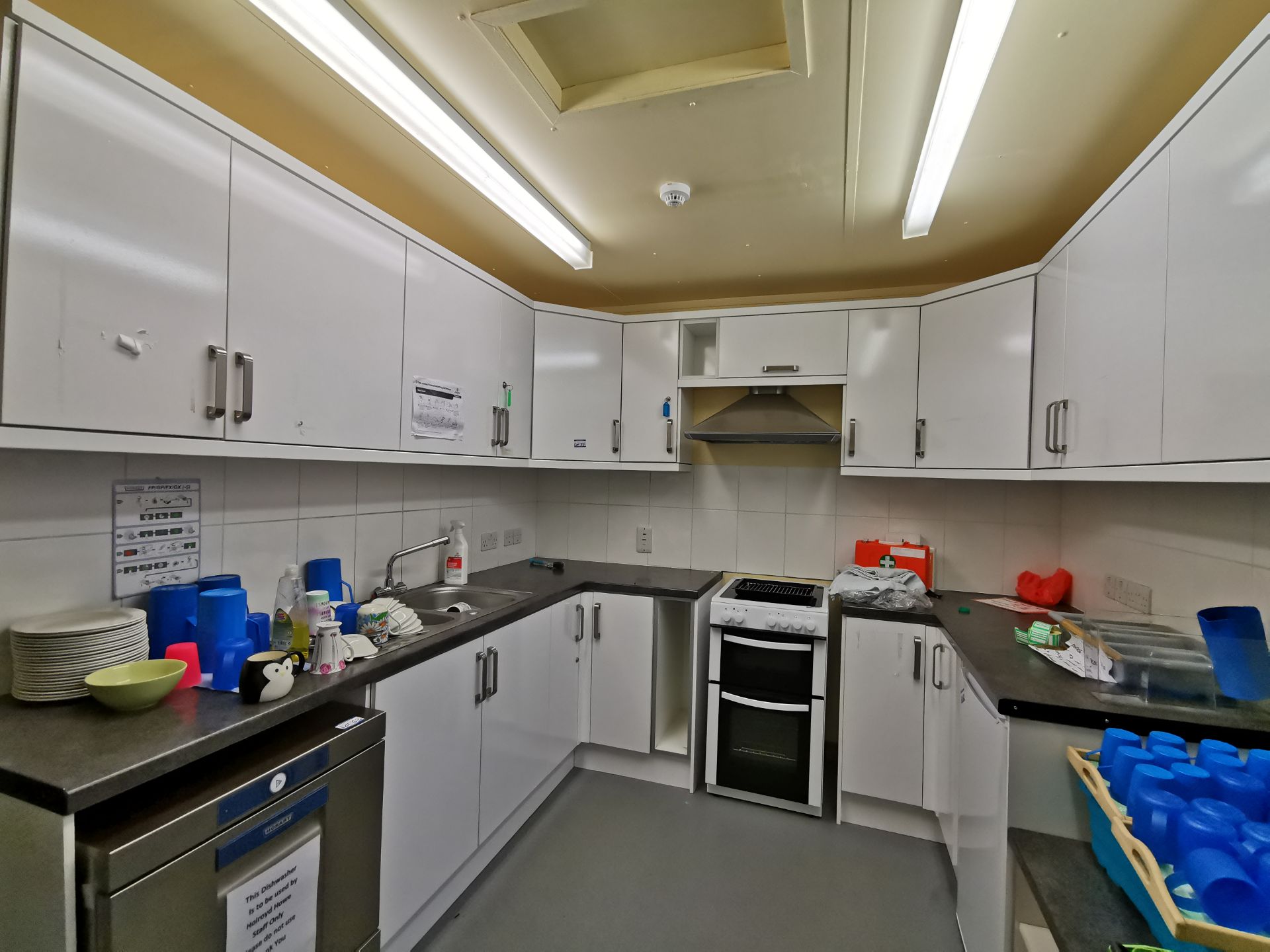 Asorted builtin kitchen units