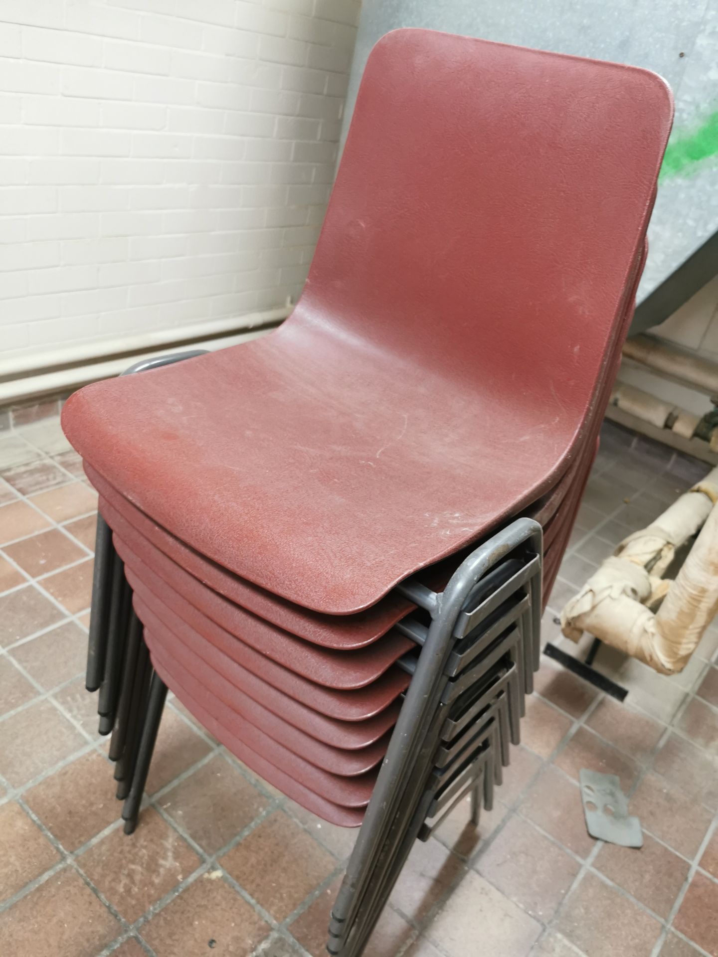 vintage school classroom chairs