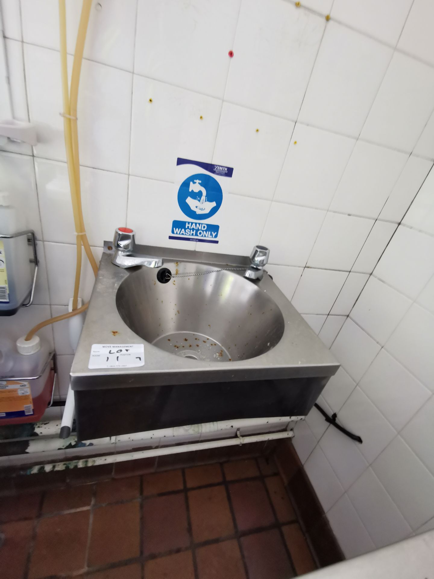 Mini stainless steel sink