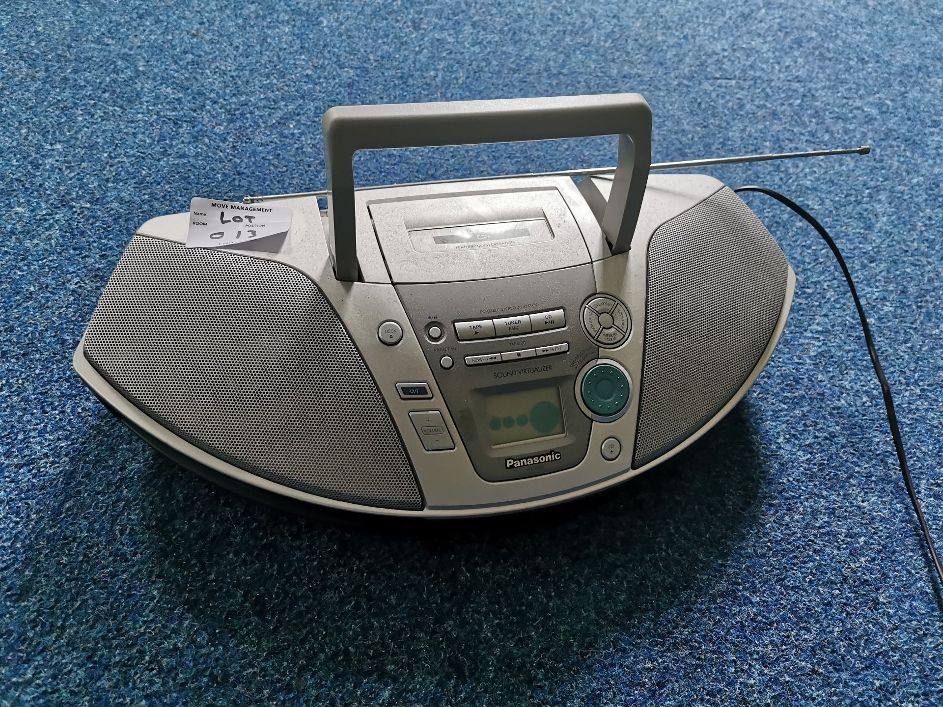 Panasonic cassette player