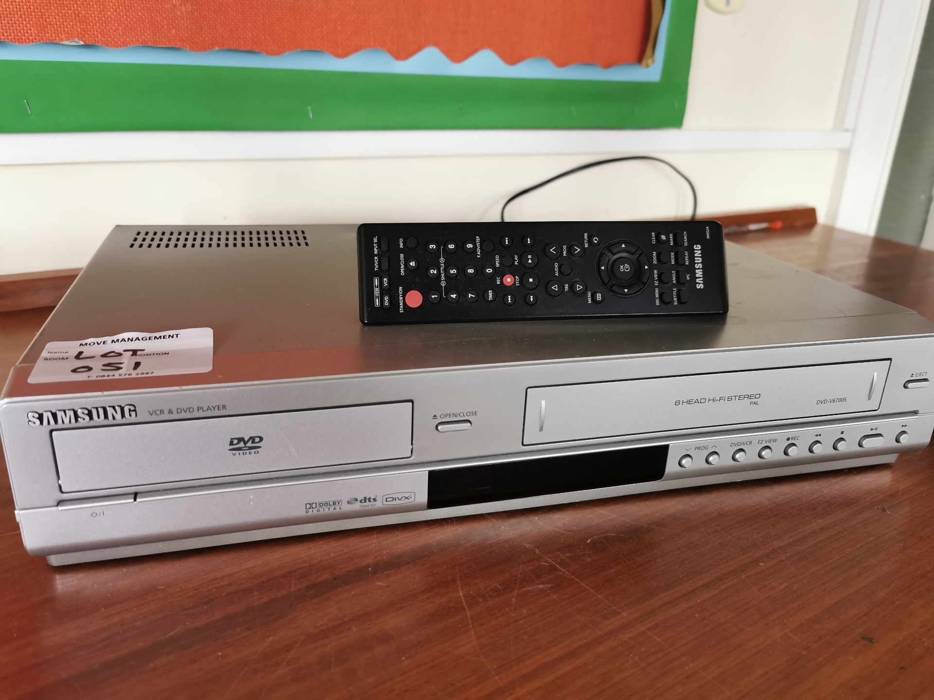 Samsung DVD and video player