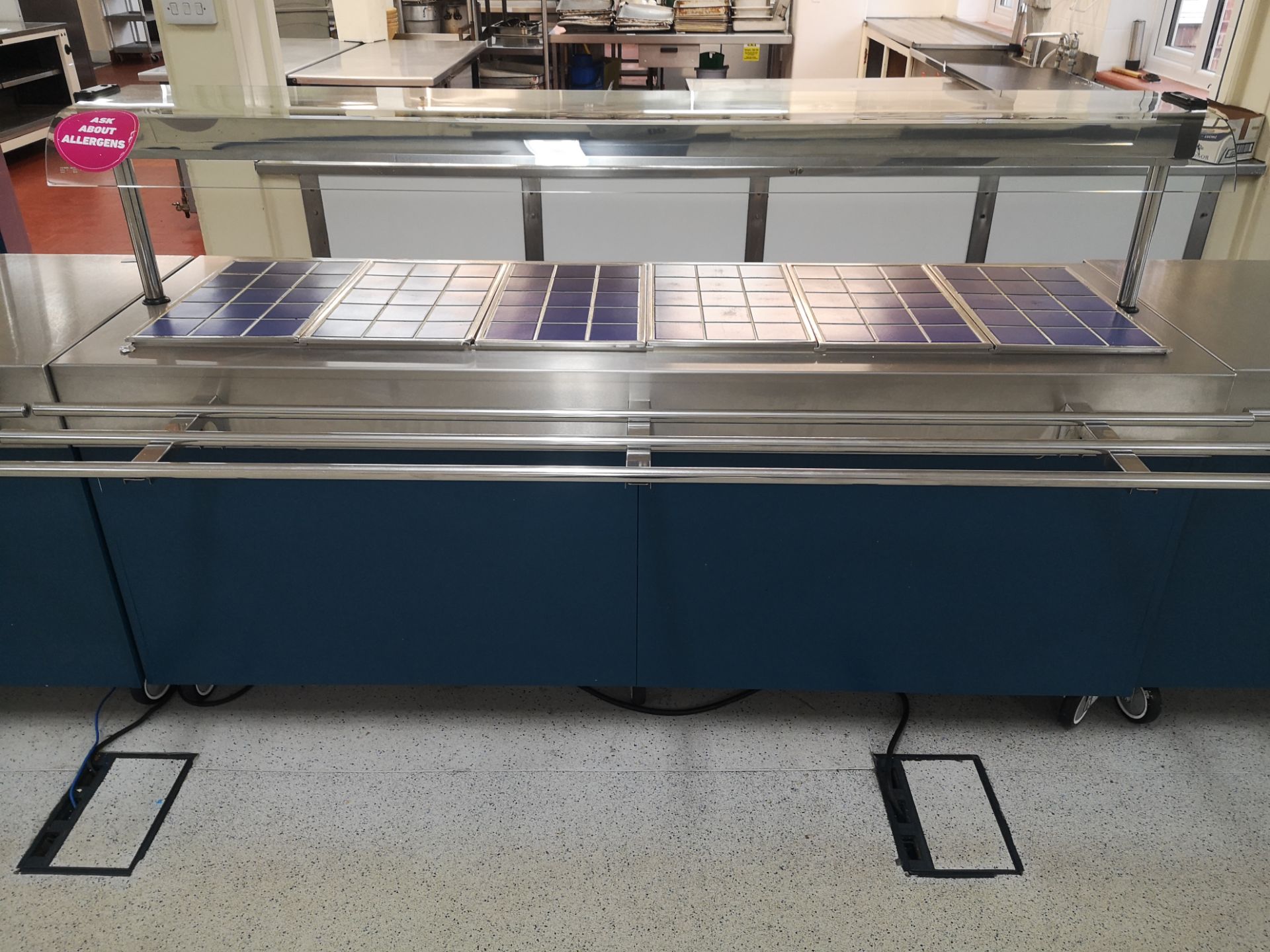 6ft Moffat hot plate counter