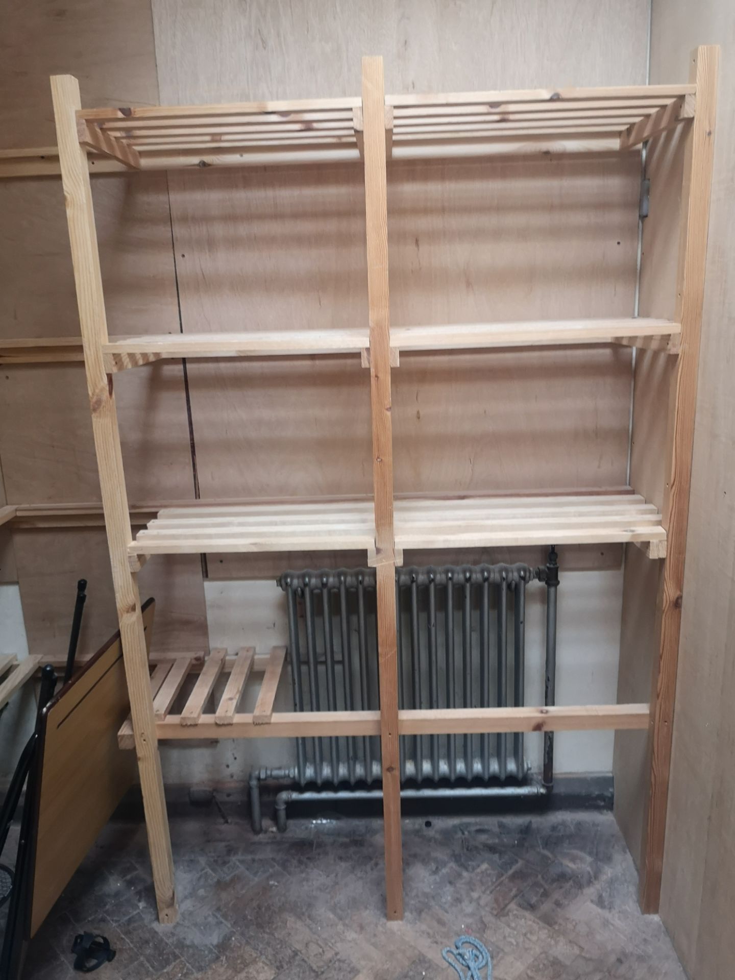 Tall wooden racking2.1m