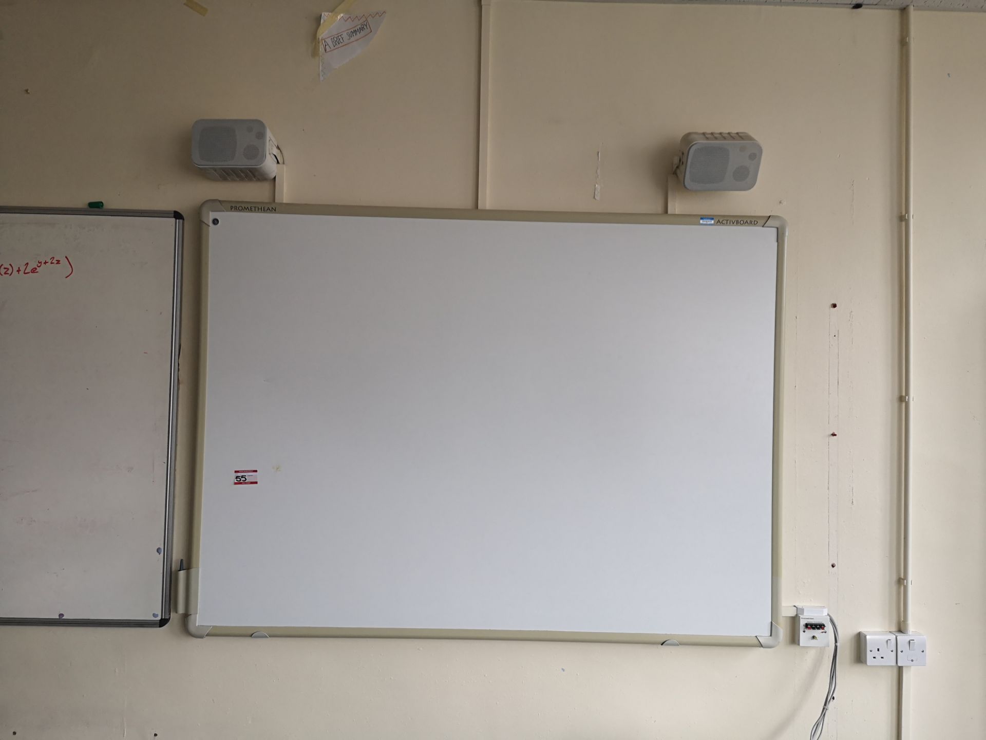 Promethean active board with speakers