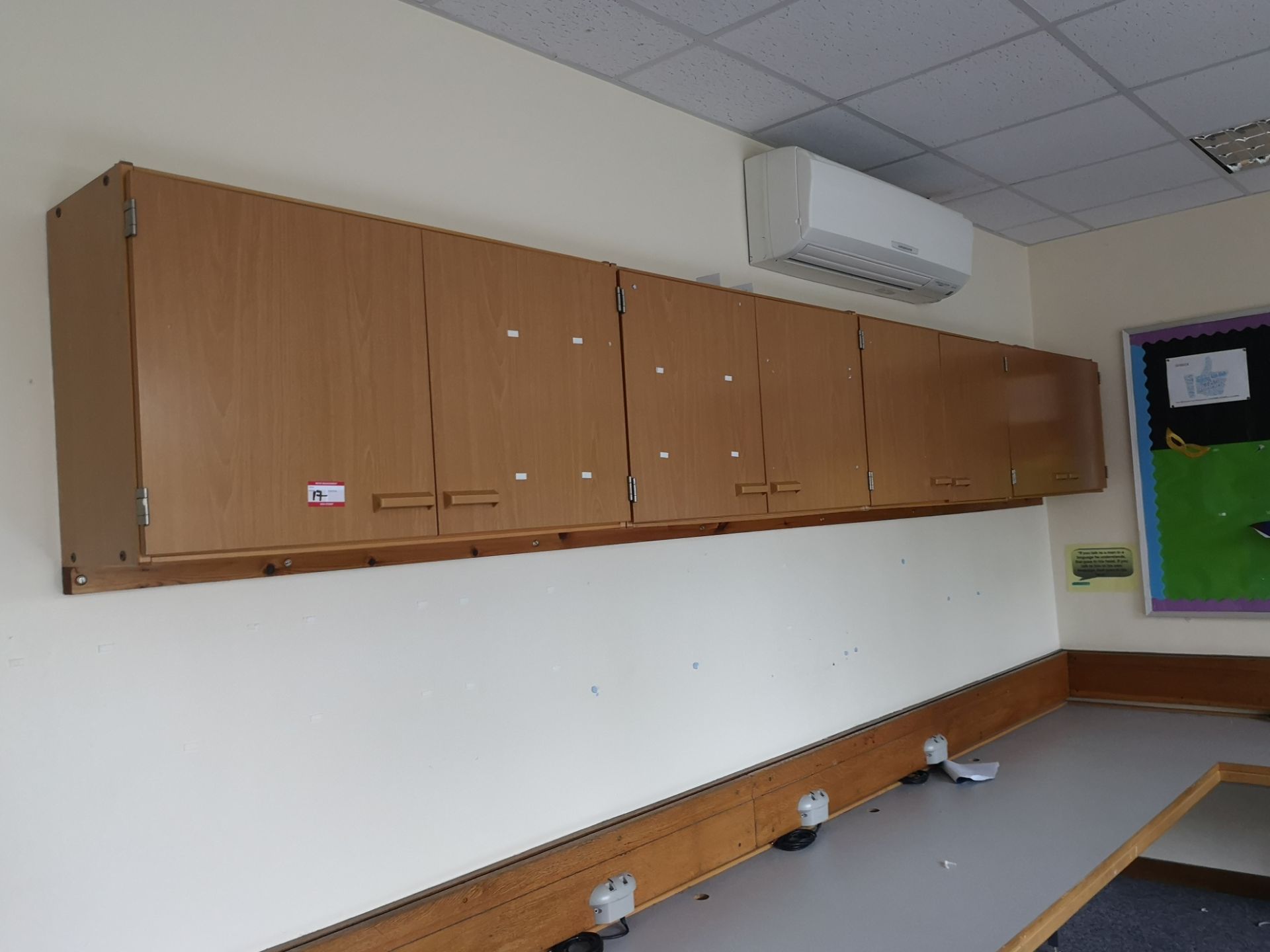 4x wall mounted cabinets 50cm by 100cm - Image 3 of 3