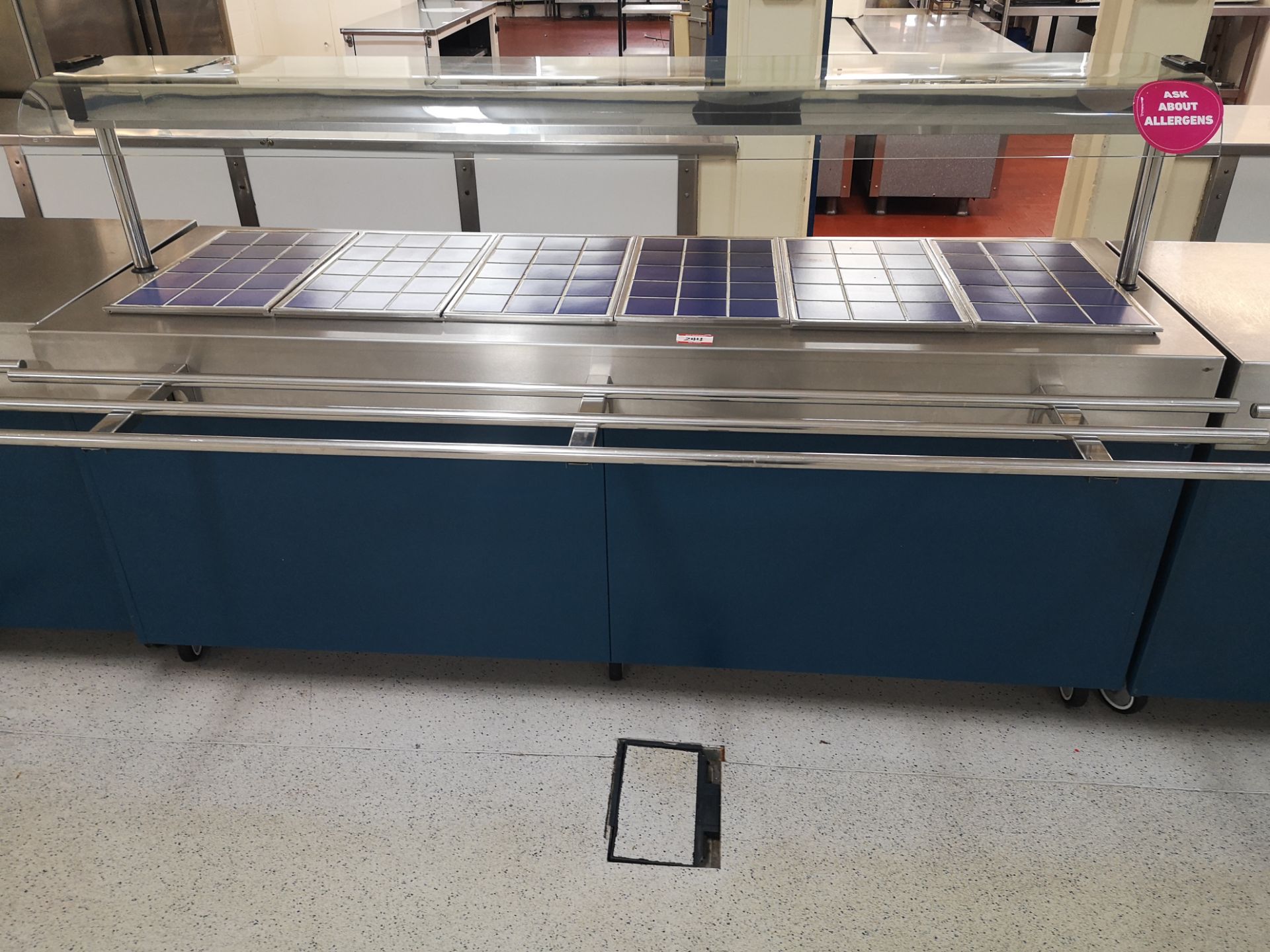 6ft moffat hot plate counter