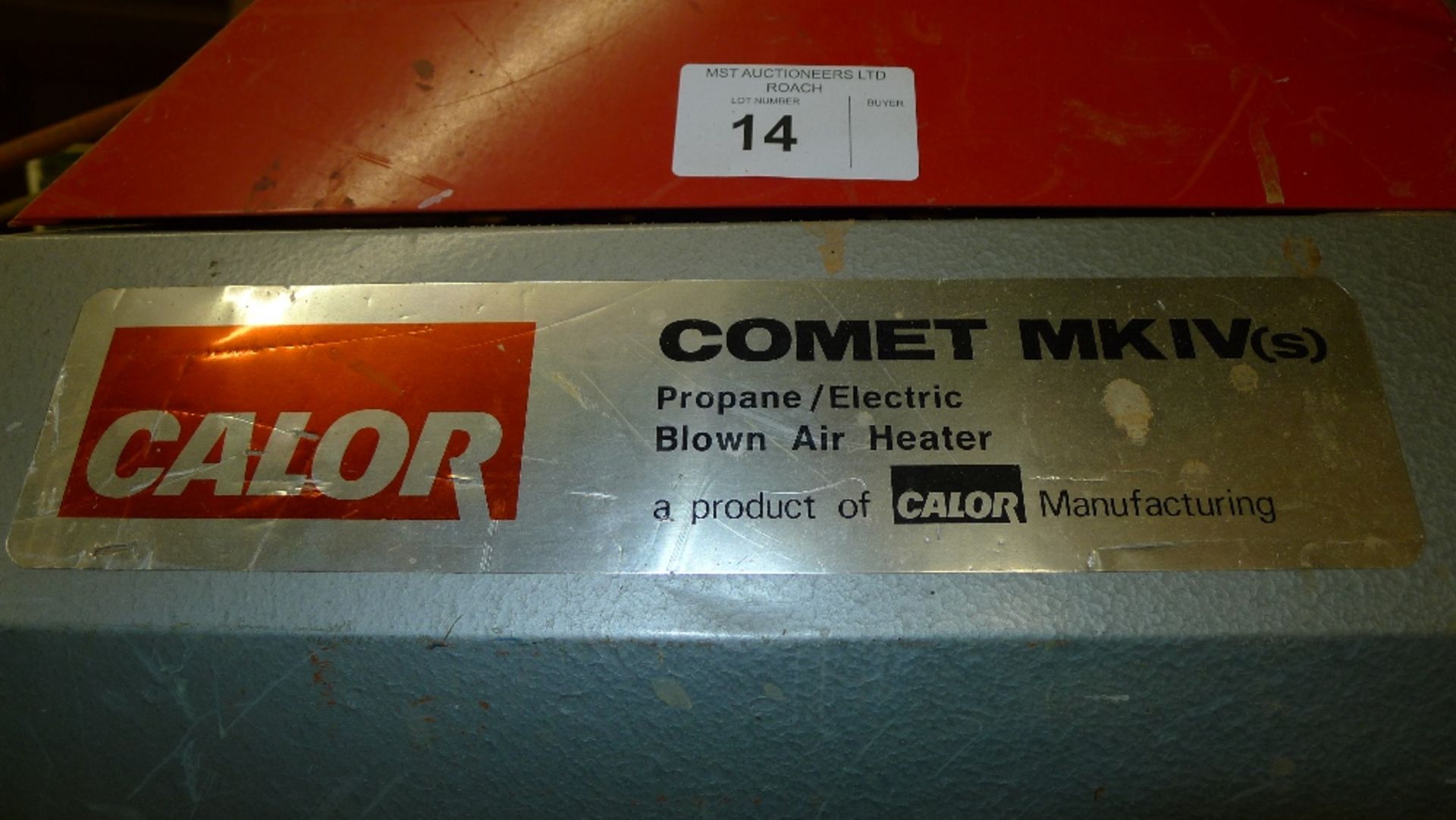 1 space heater by Calor type Comet MkIV(s) gas / 240v - Image 2 of 2