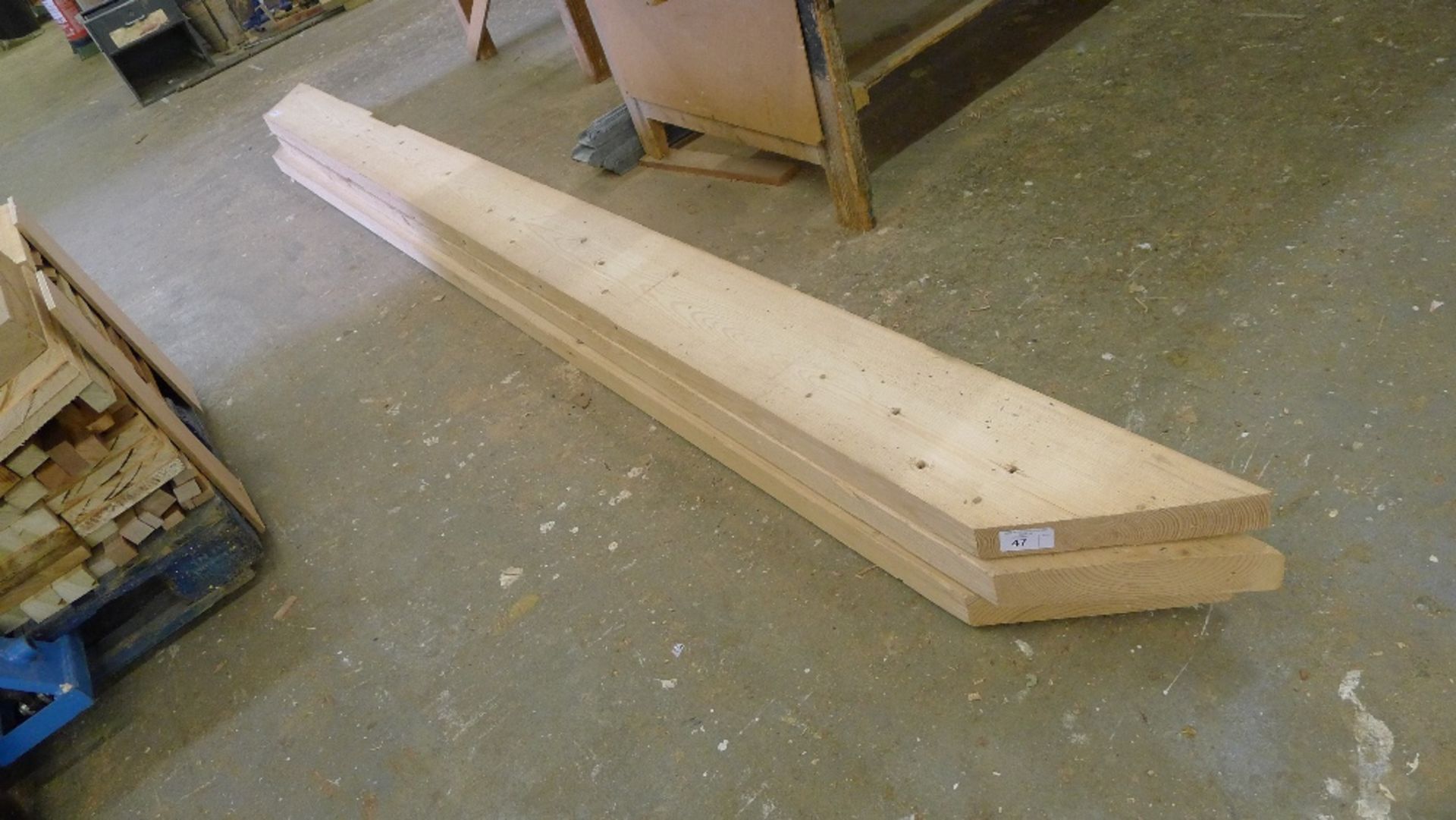 3 lengths of soft wood (miss cut trusses) each approx 230mm x 65mm x 3.7m