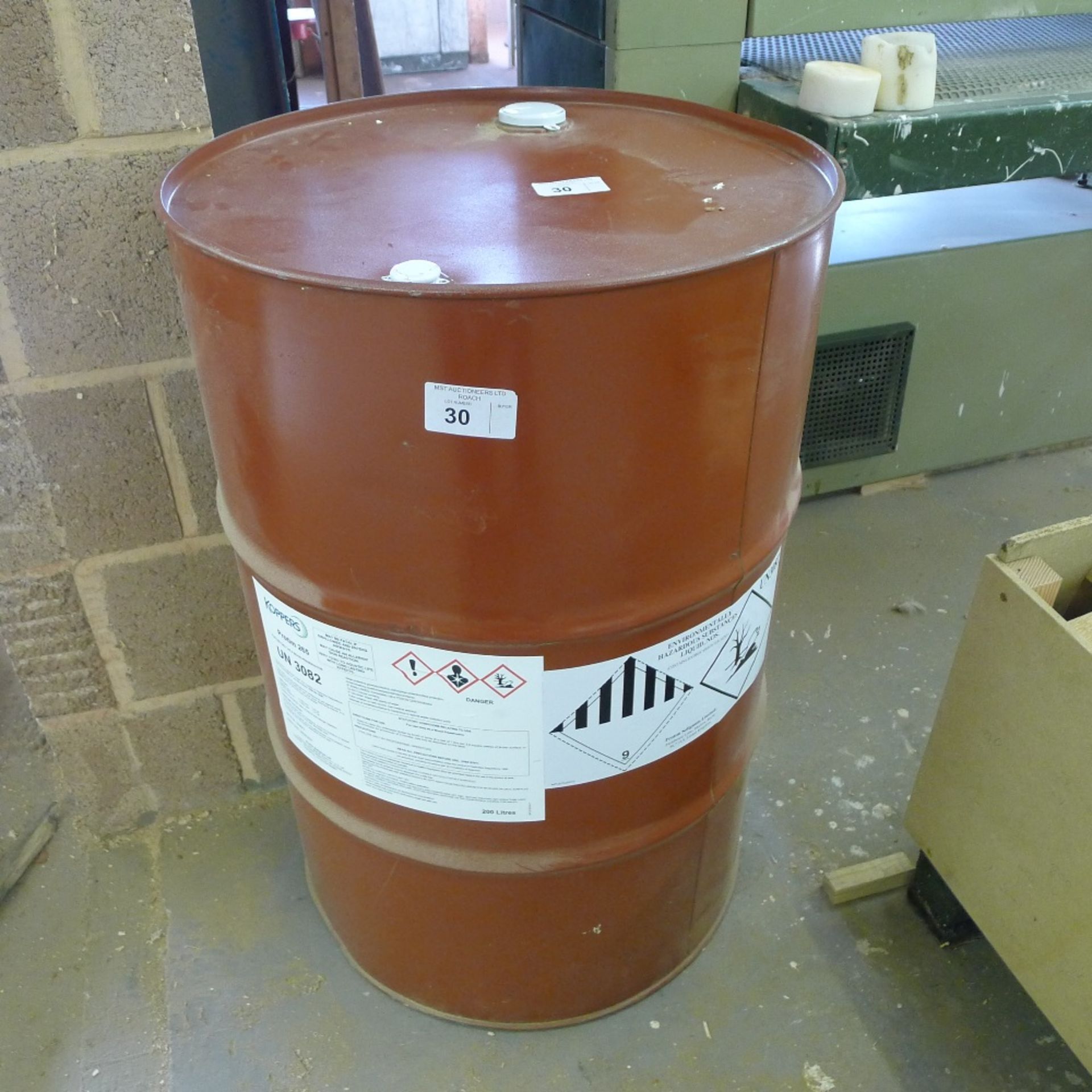1 x 200L drum (sealed) of Koppers Protim 265 wood preservative