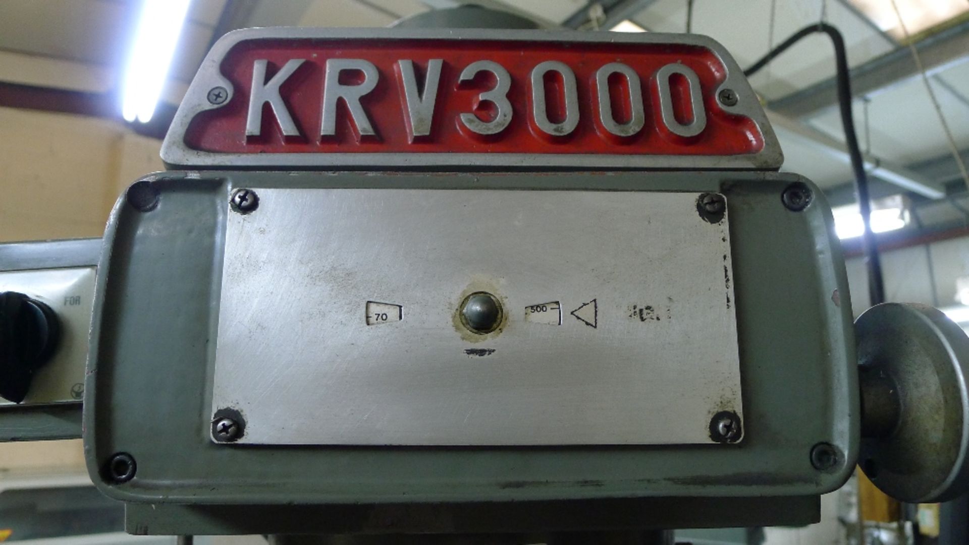 1 milling machine by XYZ model KRV 3000, serial no. 7392, YOM 1995, 3ph, table size 1.37cm x 30cm, - Image 4 of 11