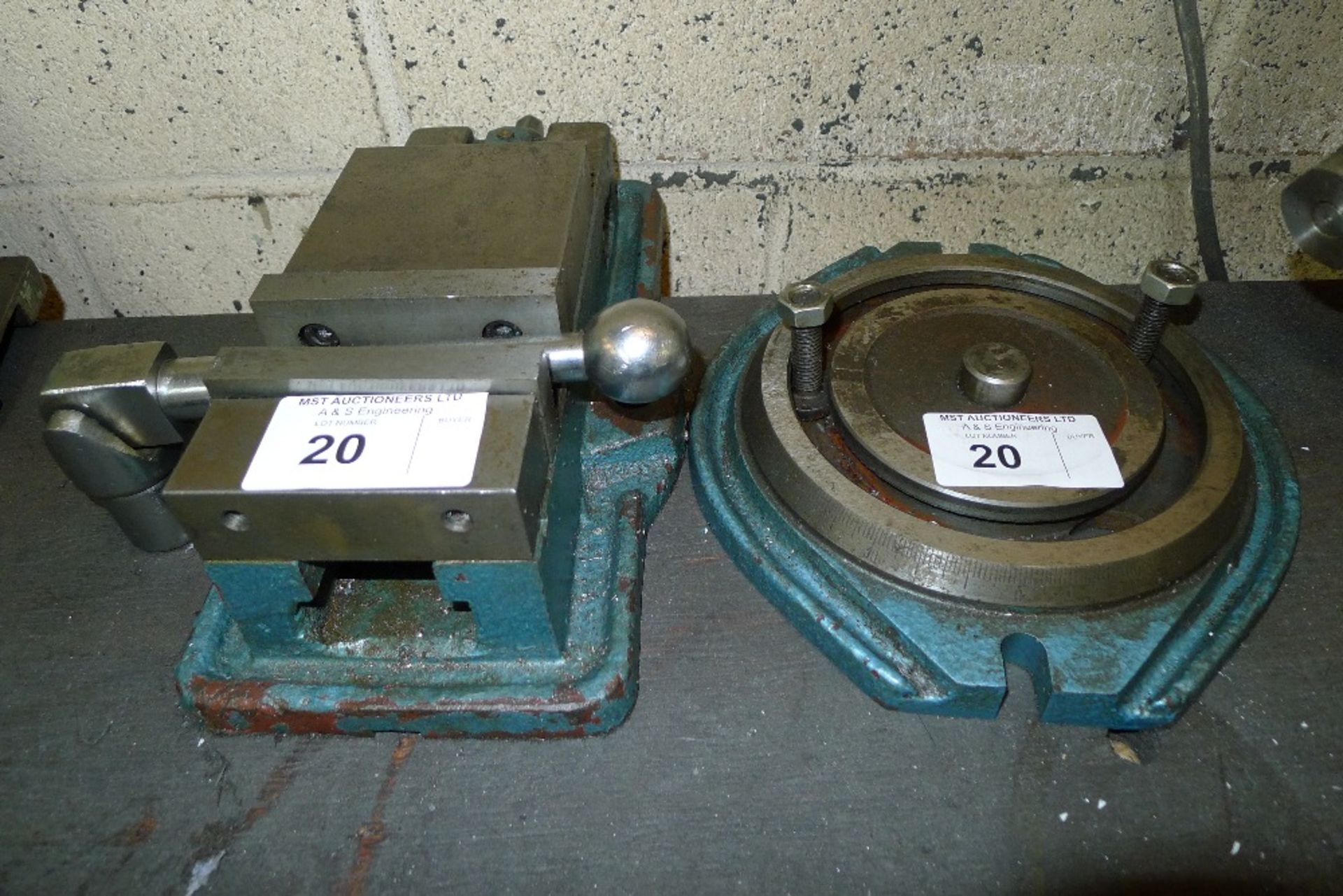 1 rotary milling vice