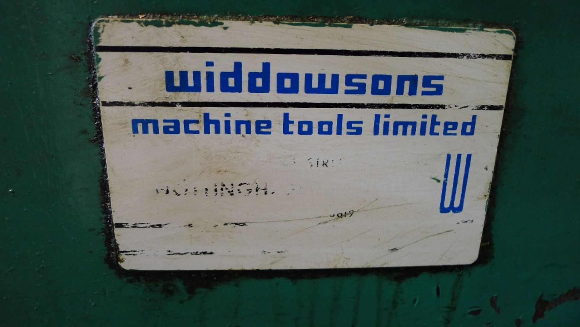 1 milling machine by Widdowsons (Bridgeport type) 3ph, table size 1.25m x 23cm, 830mm x 450mm - Image 3 of 12