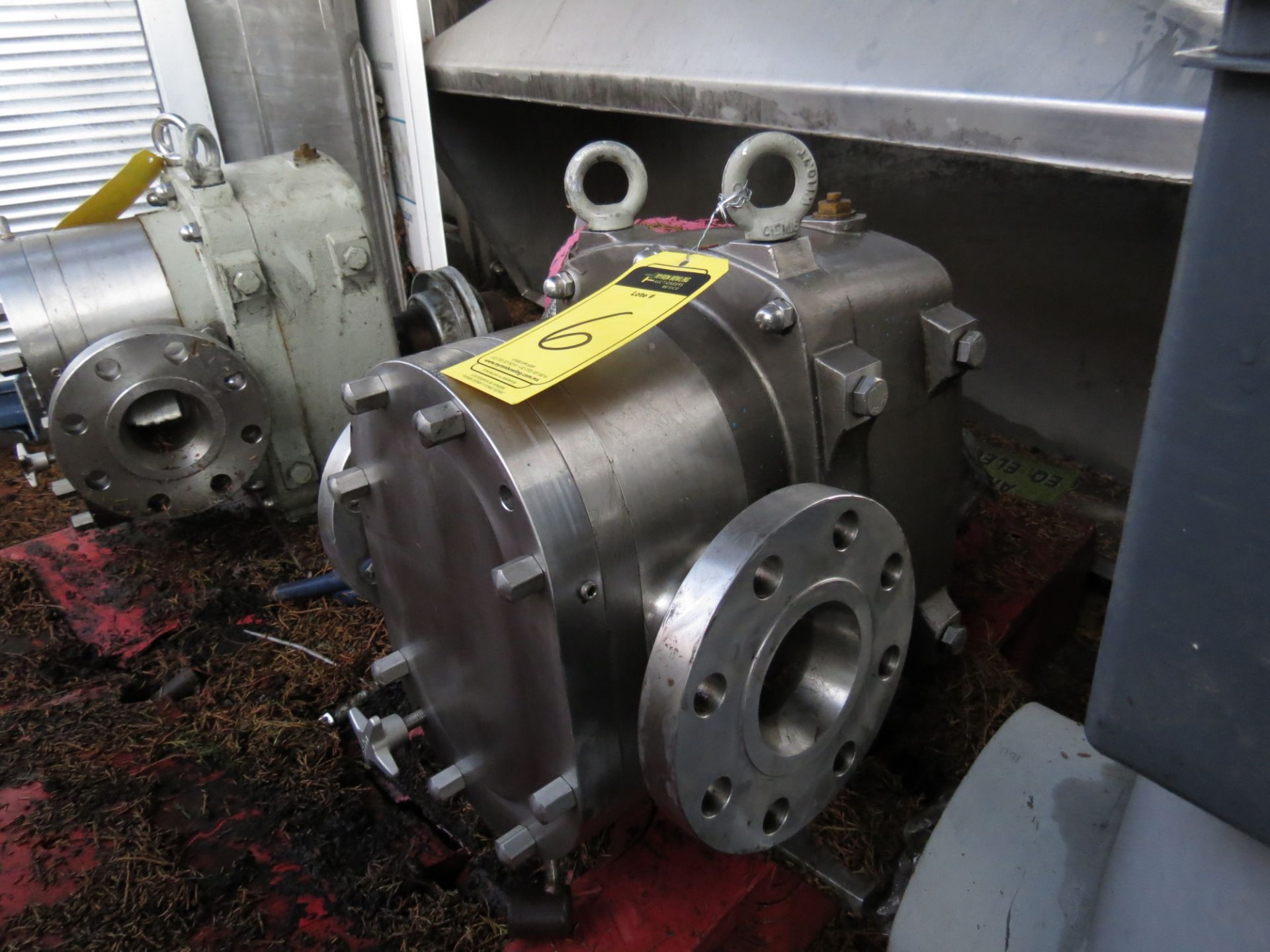 Fristam S/S Positive Displacement Puimp, Model FKL150A, S/N FLK150A1102361, 2.5" Outlet - Image 8 of 11