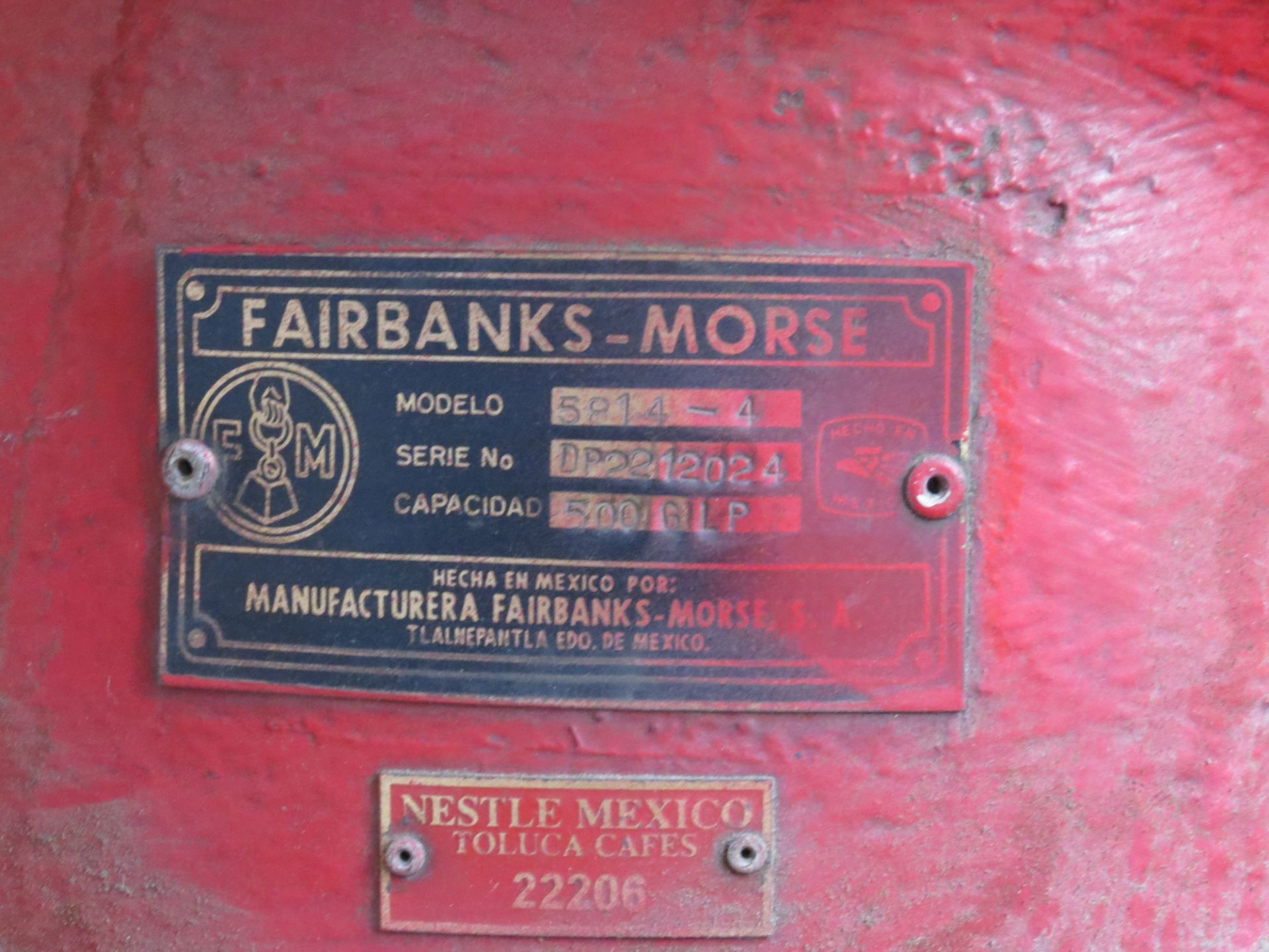 Fire Suppression System, includes Fairbanks Morse pump, model 5814-4 - Image 16 of 17