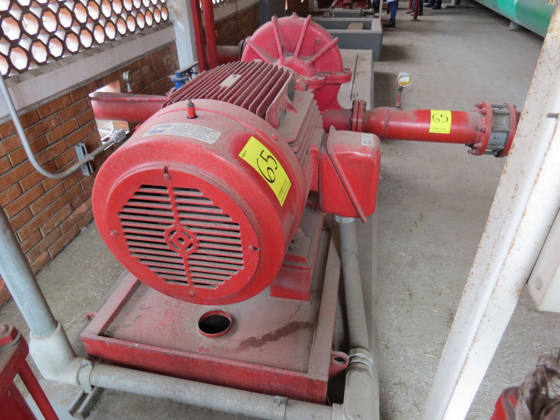 Fire Suppression System, includes Fairbanks Morse pump, model 5814-4 - Image 10 of 17