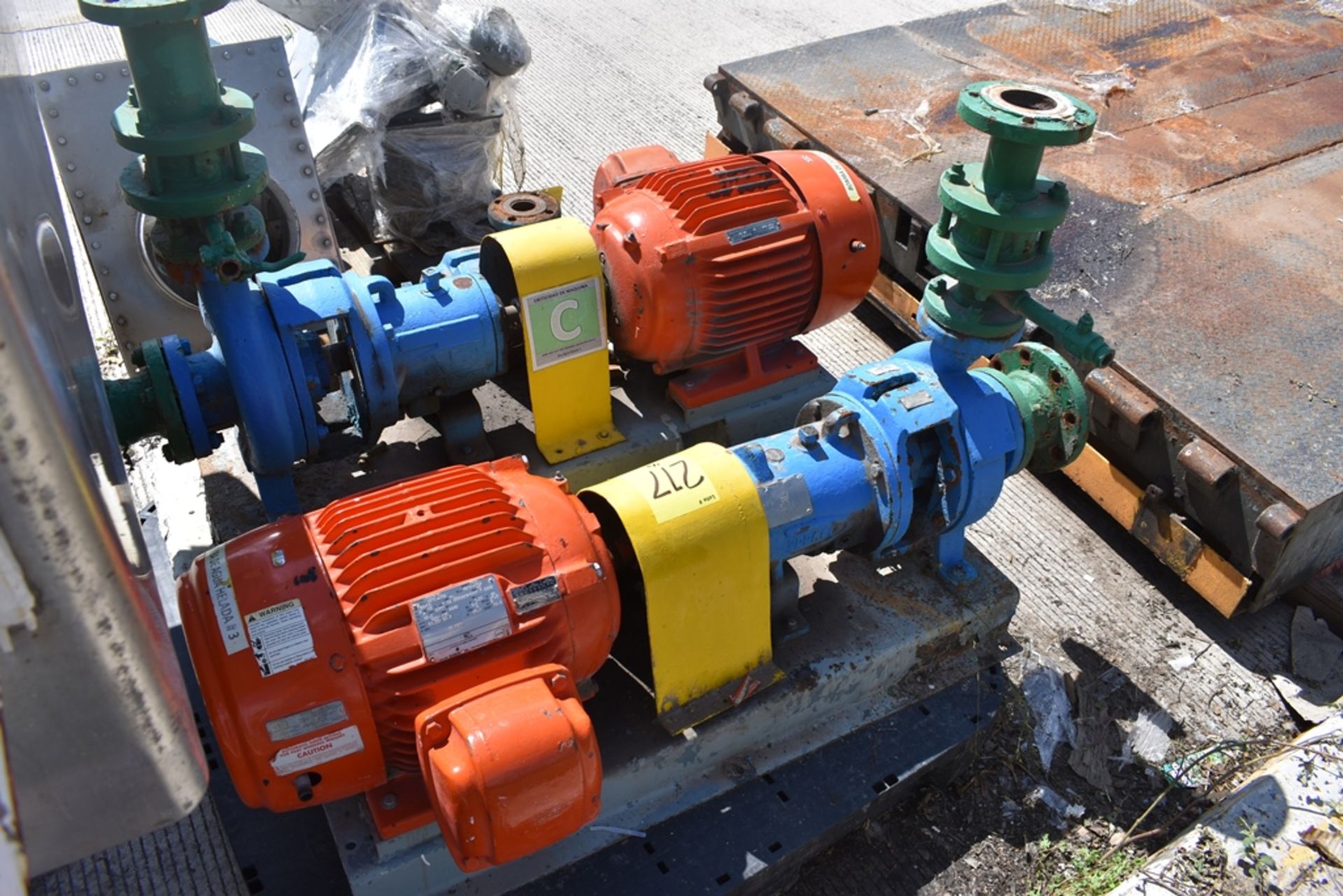 3 centrifuge pump, brand Durco. - Image 9 of 29