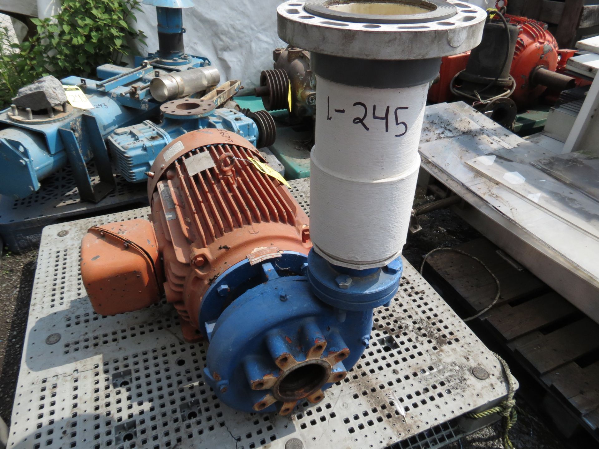Centrifugal pump,brand Santa Rita model C125115, D84772 series , with 50 hp Emerson motor. - Image 4 of 9