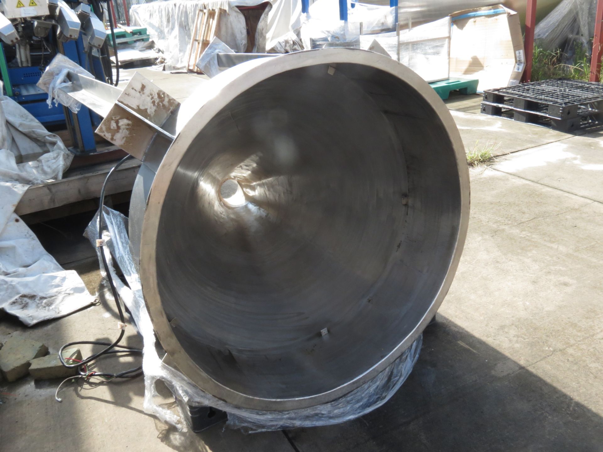 S/S Vibratory Hopper for Bulk Bag Filling of Powders, Includes Screens - Image 5 of 18