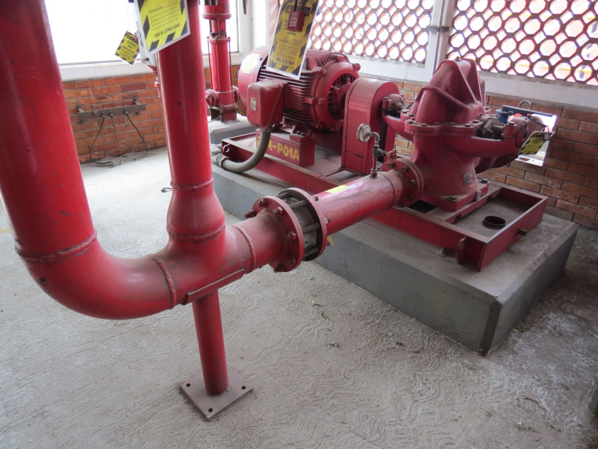 Fire Suppression System, includes Fairbanks Morse pump, model 5814-4 - Image 6 of 17