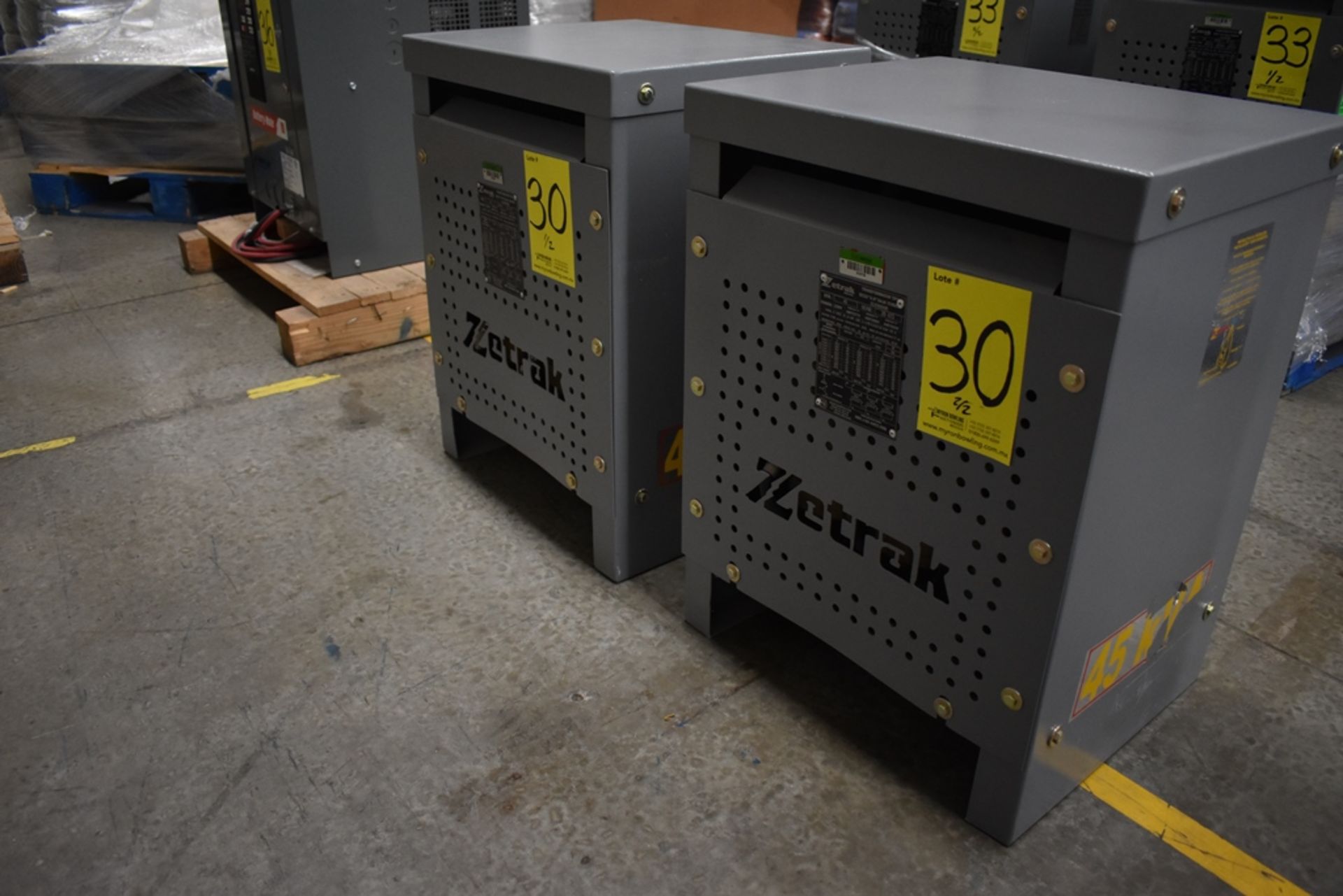 (2) 2016 Zetrak Dry Transformers (New) - Image 6 of 9