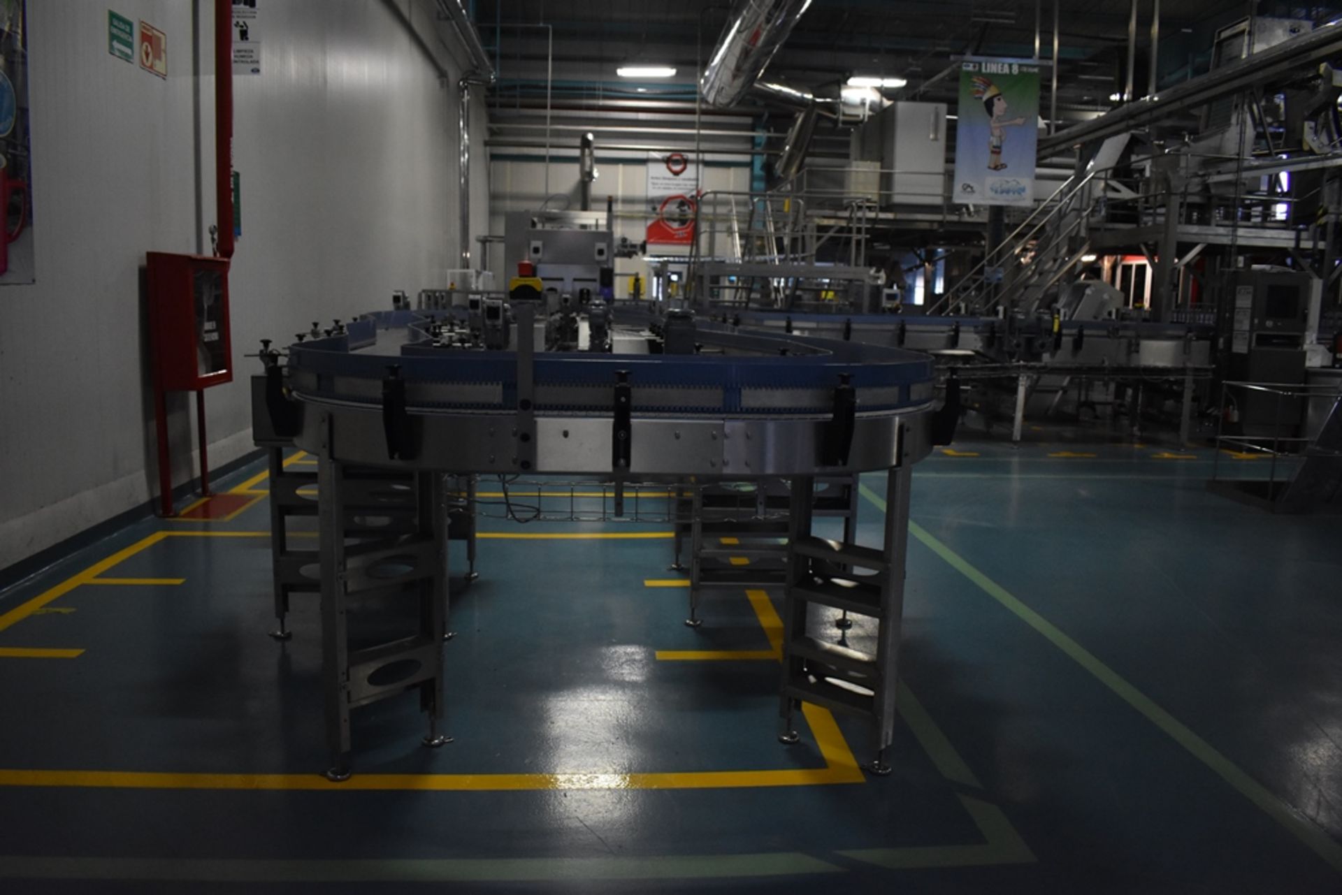 2019 Sleeve Technology Shrink Sleeve Labeling Line, S/N1902079, Consist of Bottle Air Drying Tunnel - Image 5 of 50