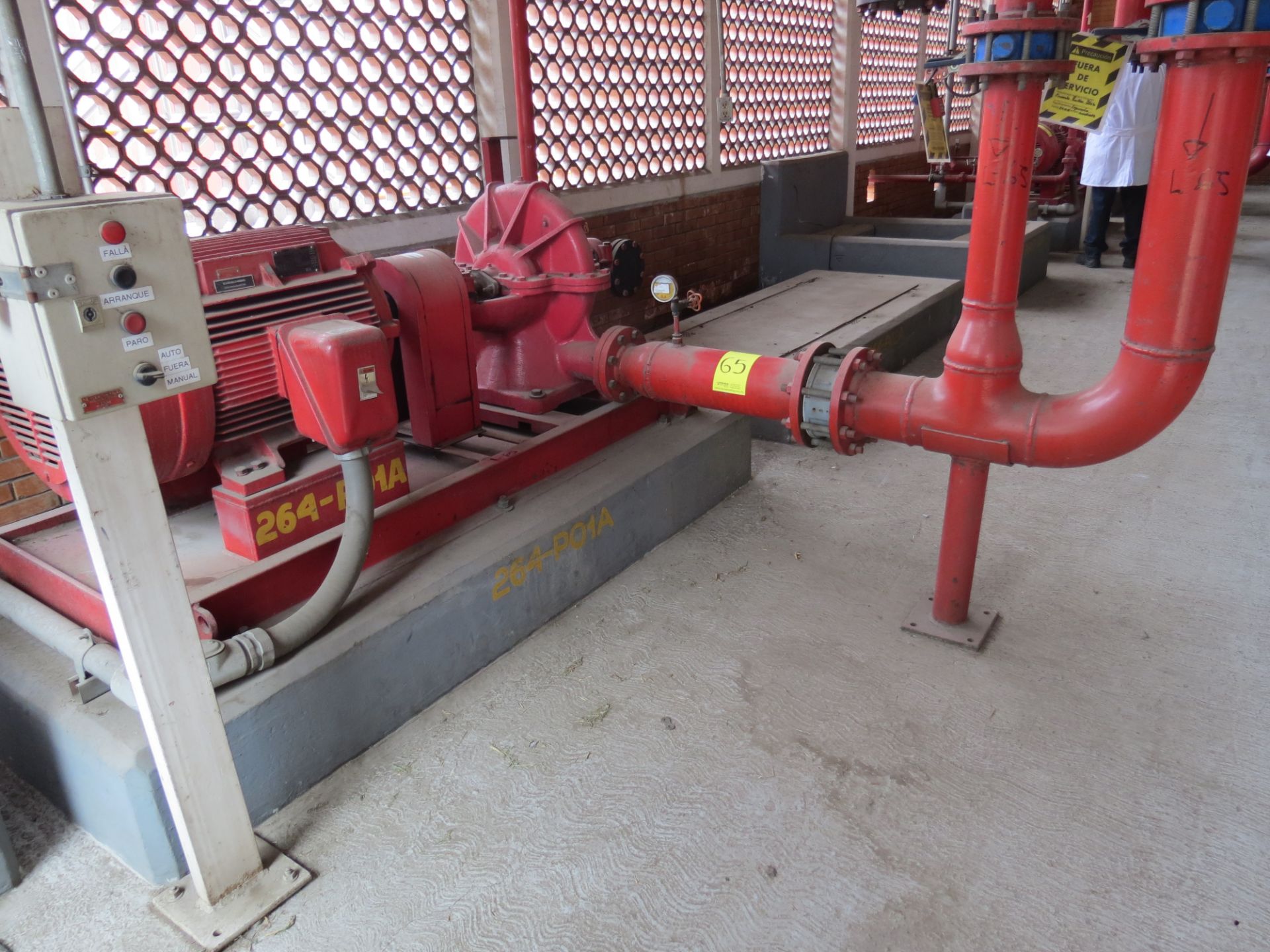 Fire Suppression System, includes Fairbanks Morse pump, model 5814-4 - Image 2 of 17