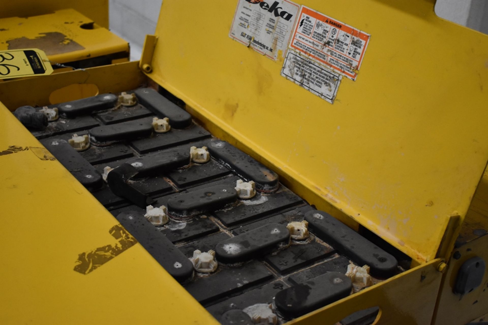 Ametek Prestolite Power Forklift Battery Charger, Model Mate-80 and Battery Brand Deka for 24 volts - Image 14 of 16
