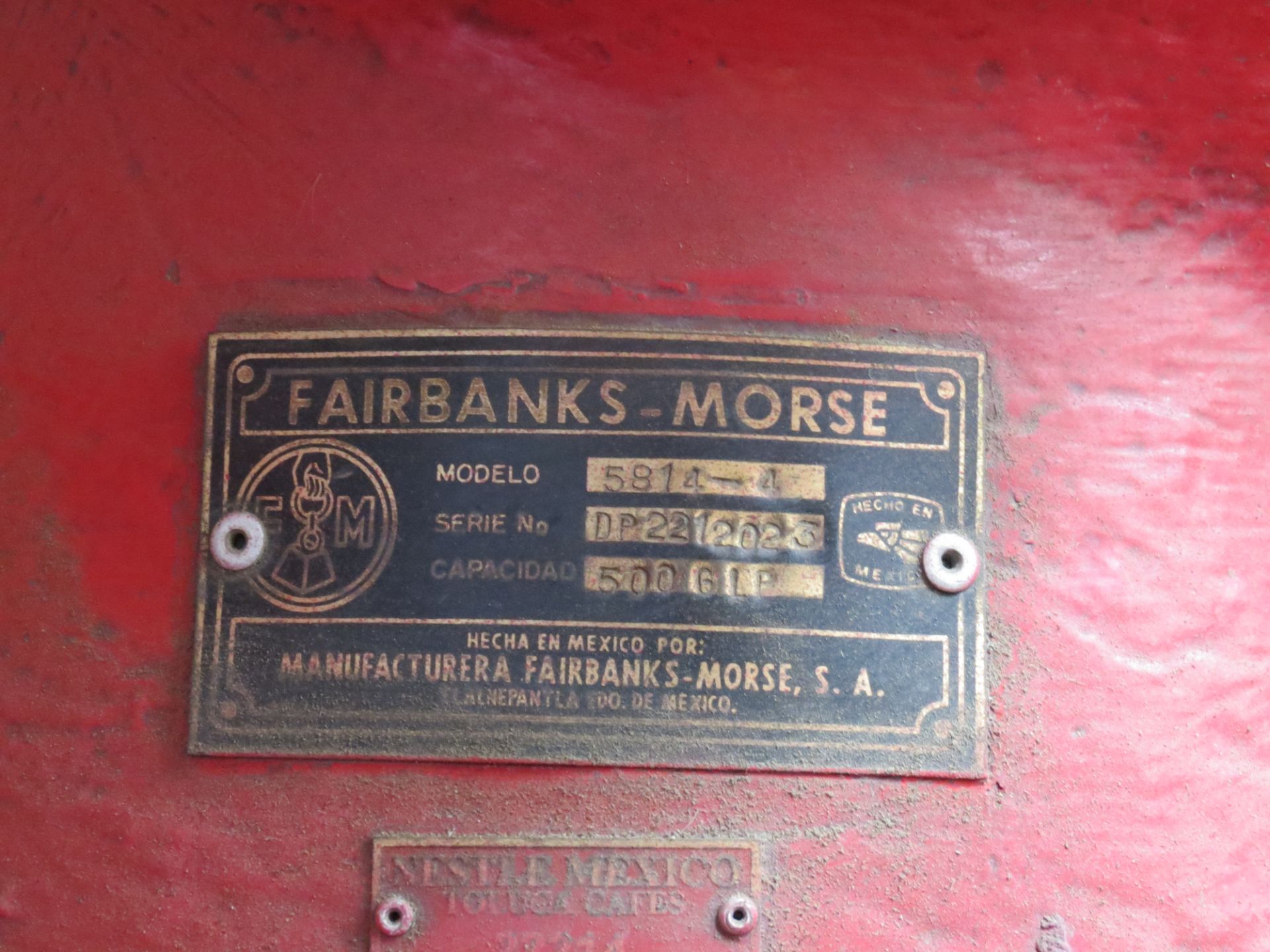 Fire Suppression System, includes Fairbanks Morse pump, model 5814-4 - Image 16 of 17