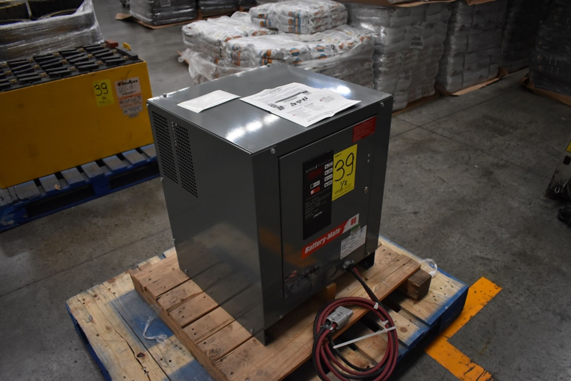 Ametek Prestolite Power Forklift Battery Charger, Model Mate-80 and Battery Brand Deka for 24 volts - Image 5 of 20