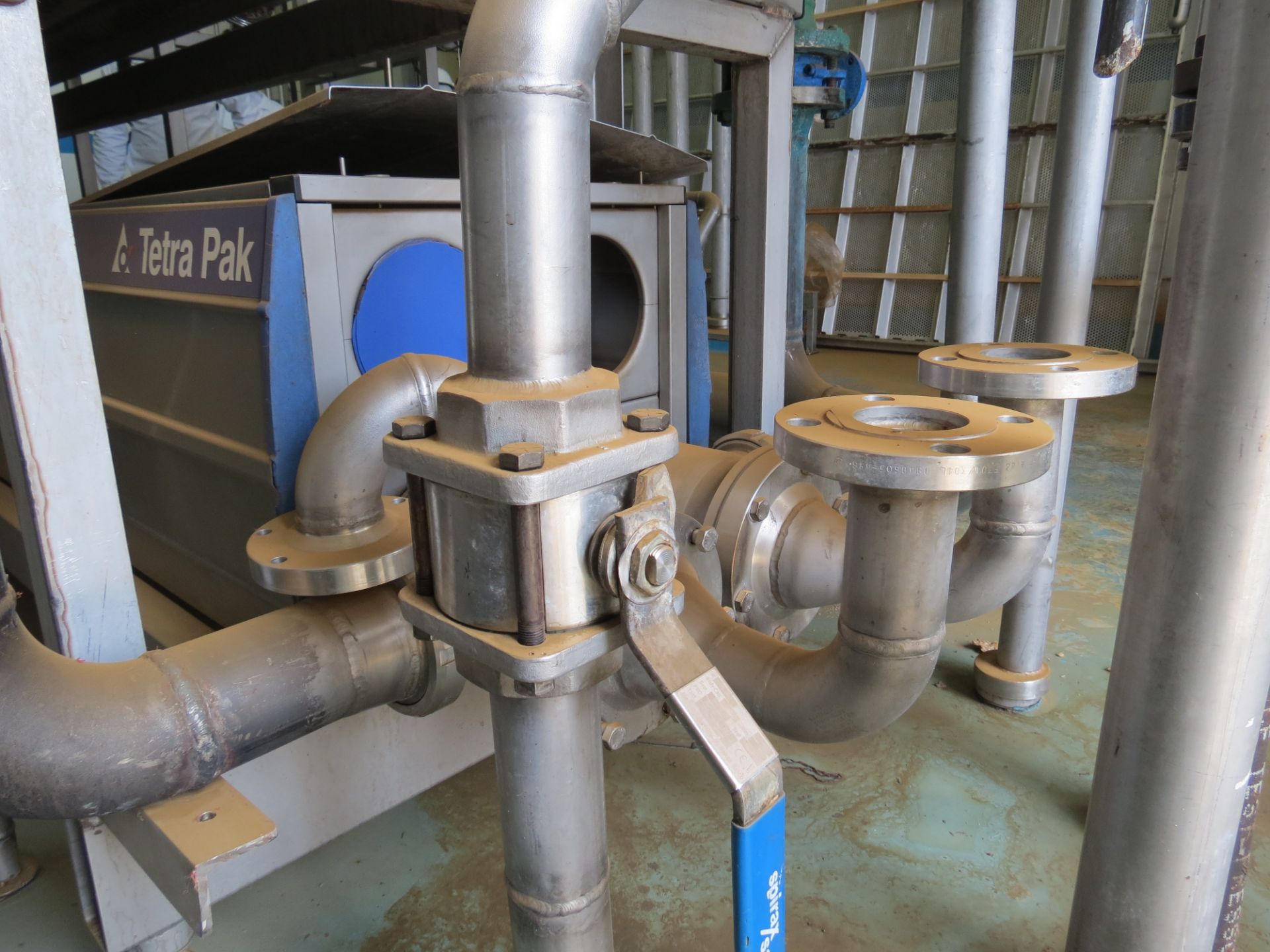 TetraPak Spiraflow Tubular Heat Exchanger, Includes Gas/Pressure Gauges - Image 19 of 22