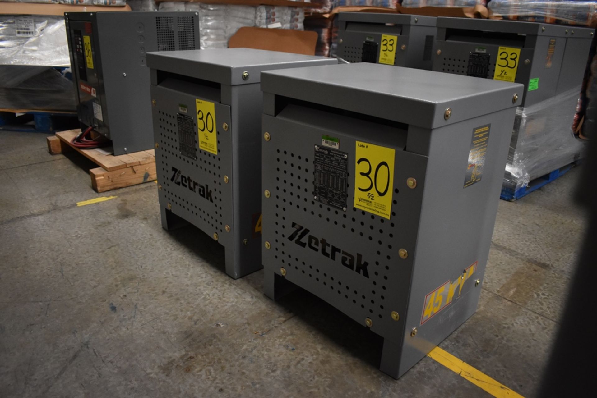 (2) 2016 Zetrak Dry Transformers (New) - Image 2 of 9