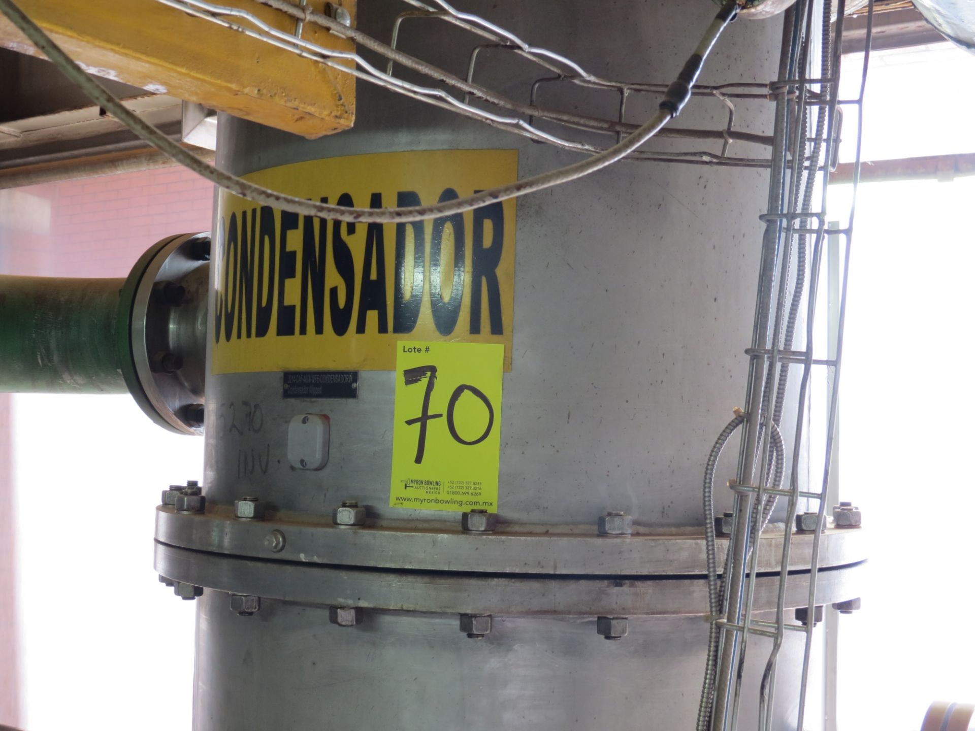 2008 SMS S/S Wipped Film Evaporator, Inclues Condenser and Mezzanine - Image 23 of 42