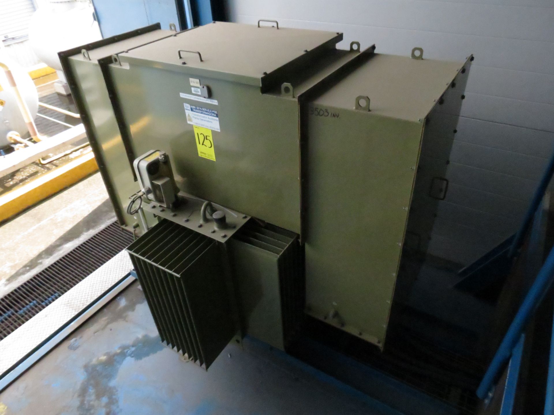 2001 Leroy Somer Emergency plant 18-cylinder Generator model LSA 56 L6-6P of 2840 KW/ 3550KVA - Image 28 of 73