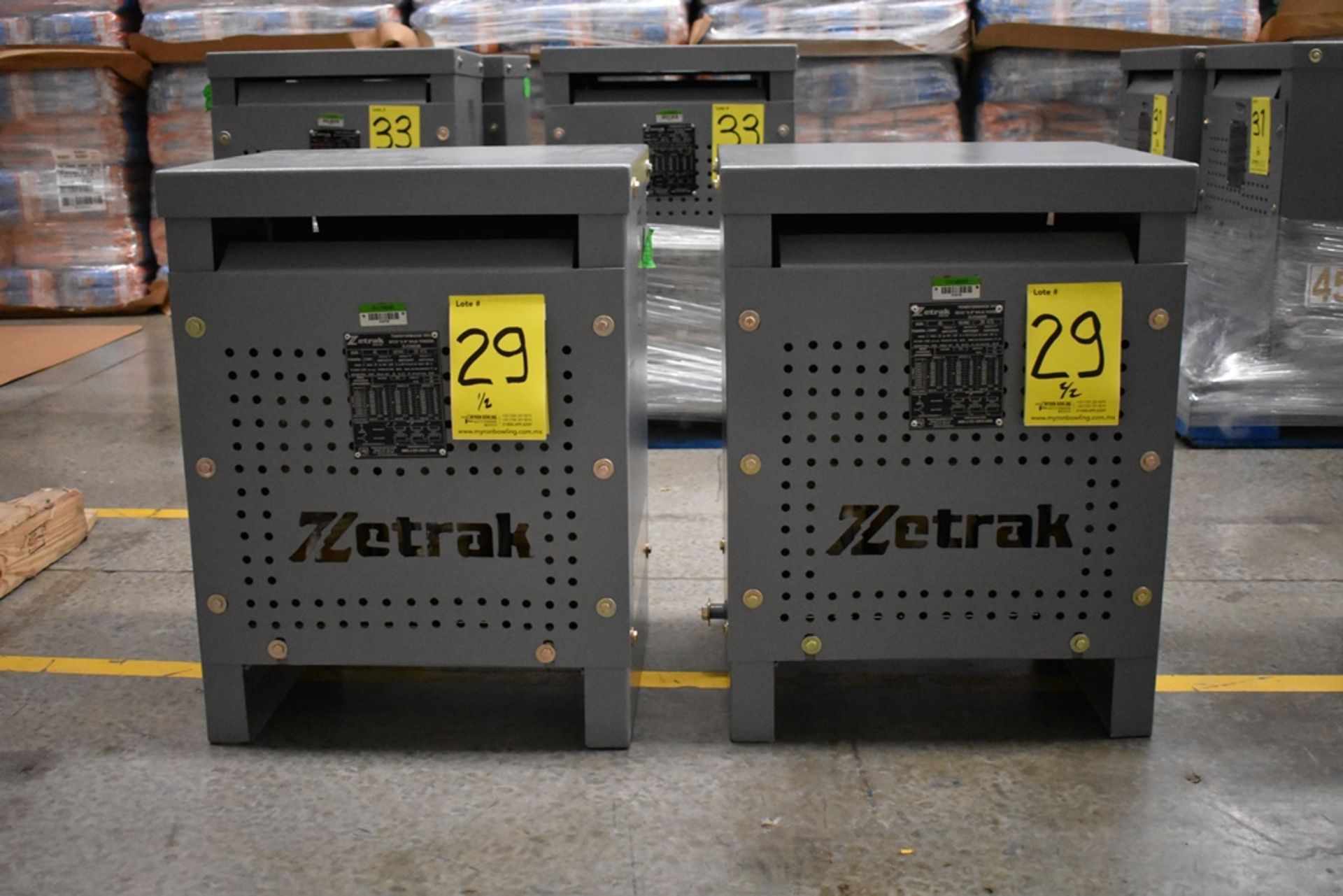(2) 2016 Zetrak Dry Transformers (New) - Image 7 of 10