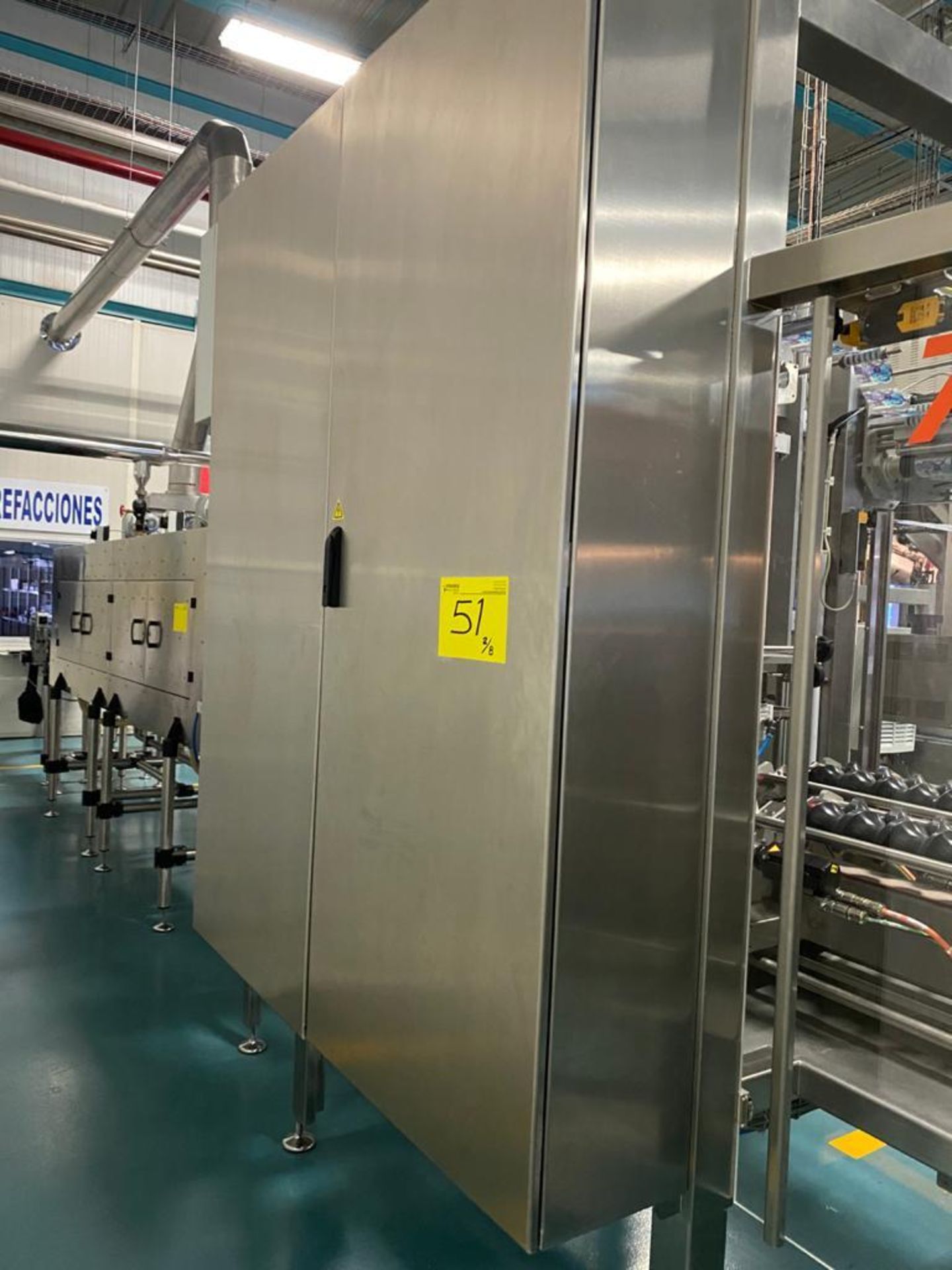 2019 Sleeve Technology Shrink Sleeve Labeling Line, S/N1902079, Consist of Bottle Air Drying Tunnel - Image 41 of 50