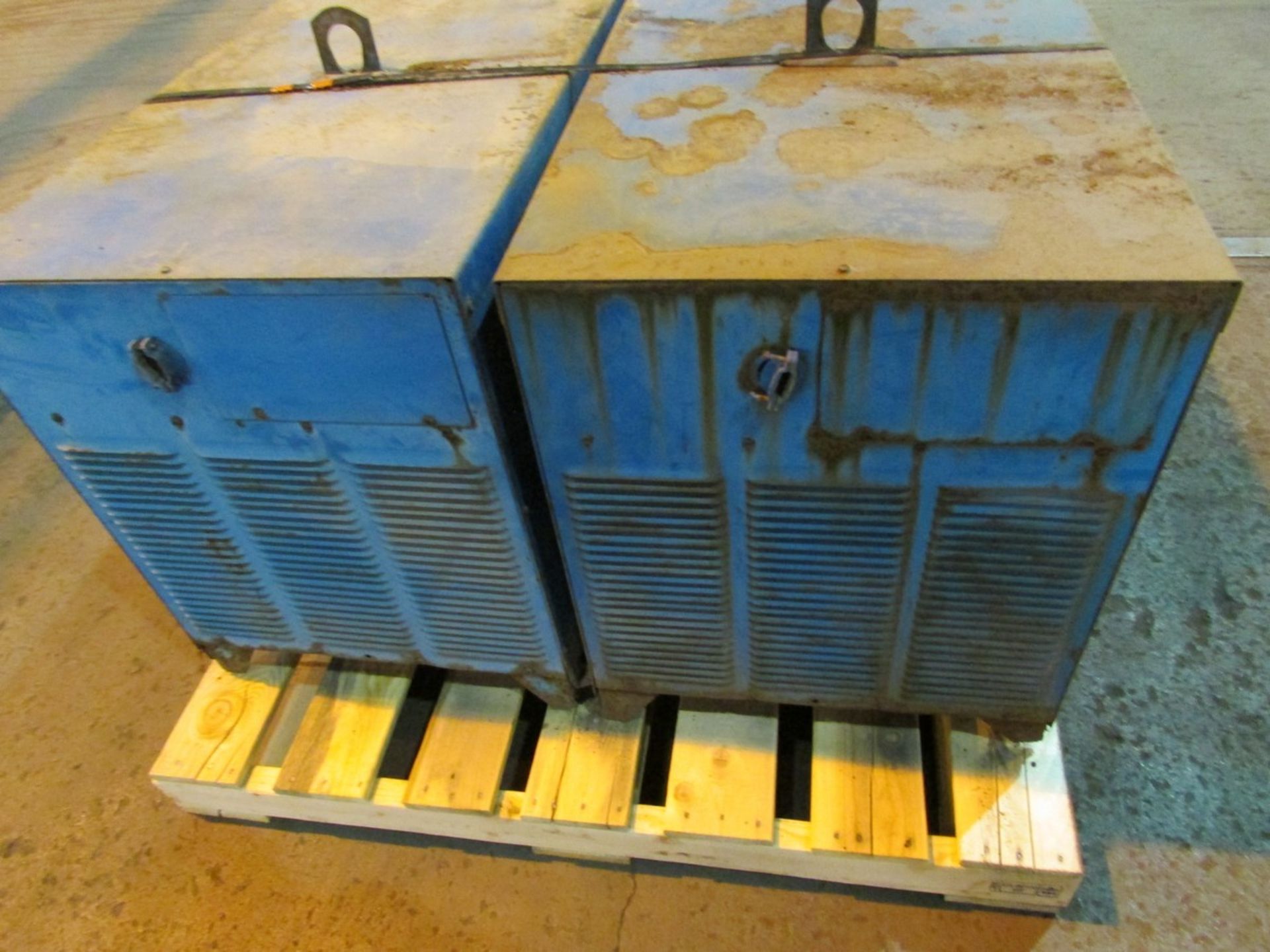 2 Lincoln Ideal Arc DC 600 Welders for Parts - Image 3 of 3