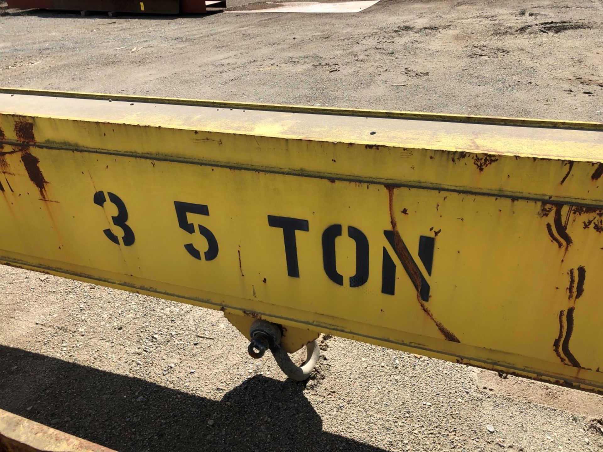 Yellow 35 Ton x 80' Spreader Beam - Image 2 of 2