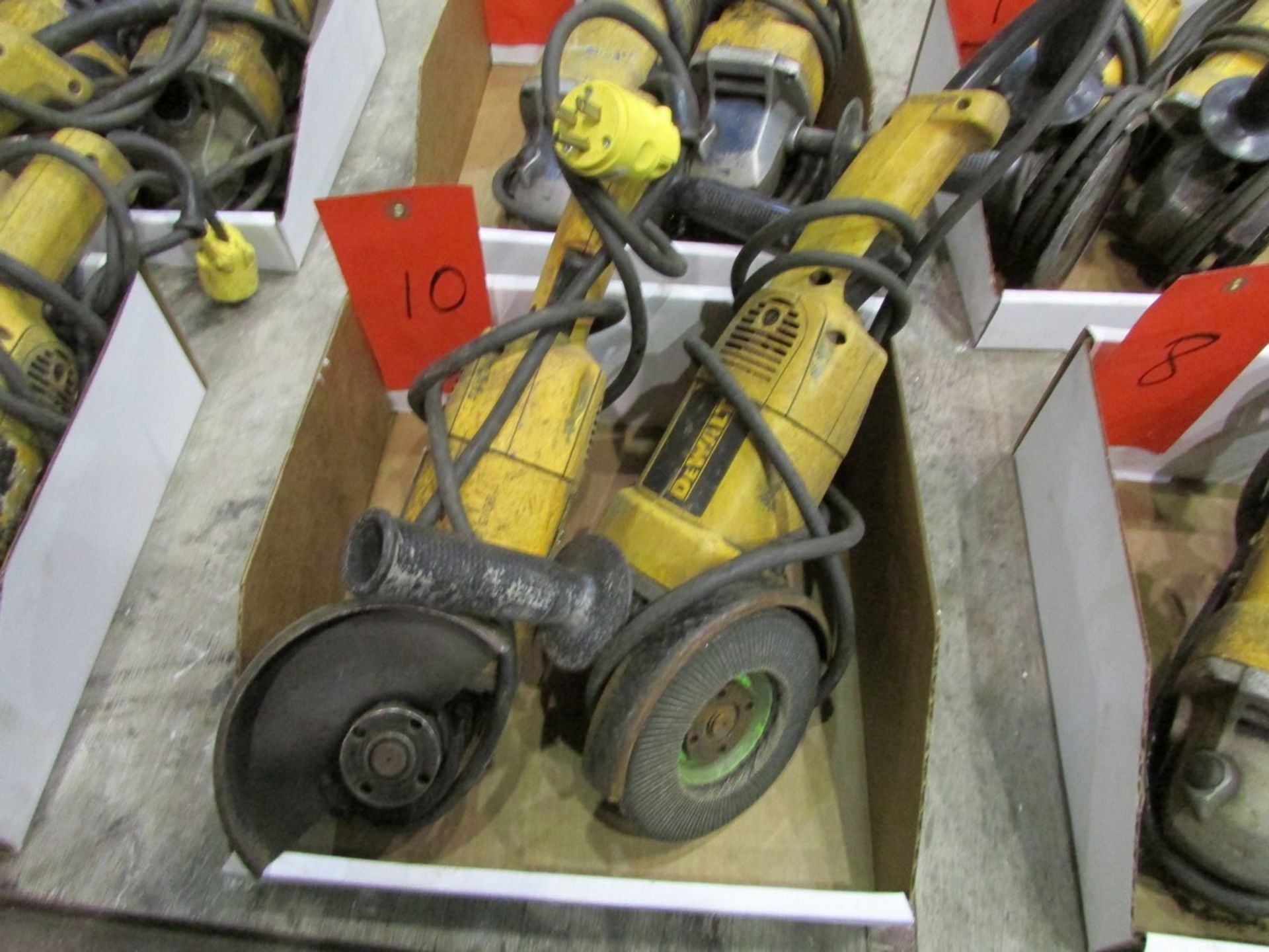 Two Dewalt Angle Grinders - Image 2 of 2