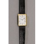 Feine goldene Chopard-Herrenarmbanduhr,